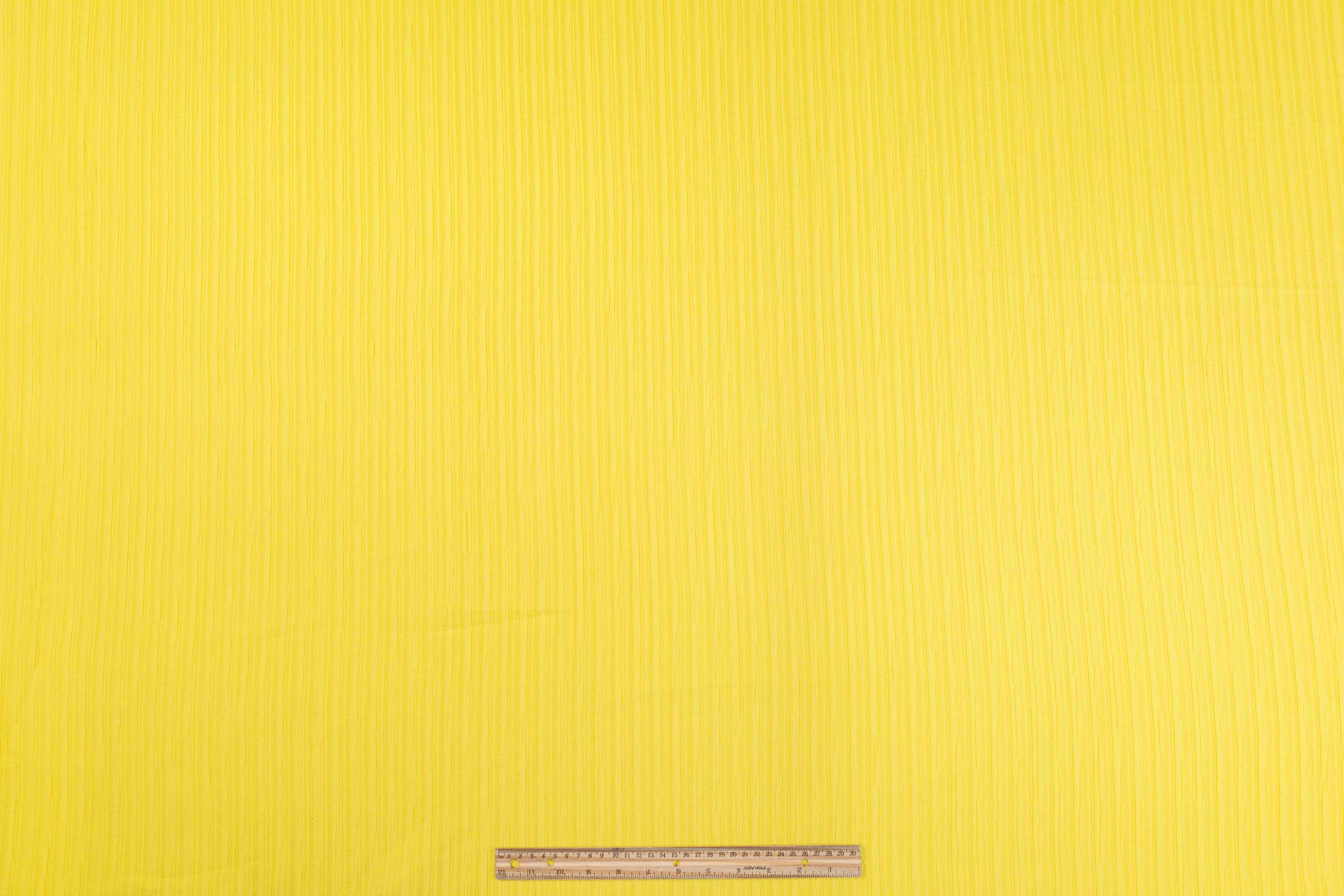 Pleated Silk/Viscose Gauze - Yellow