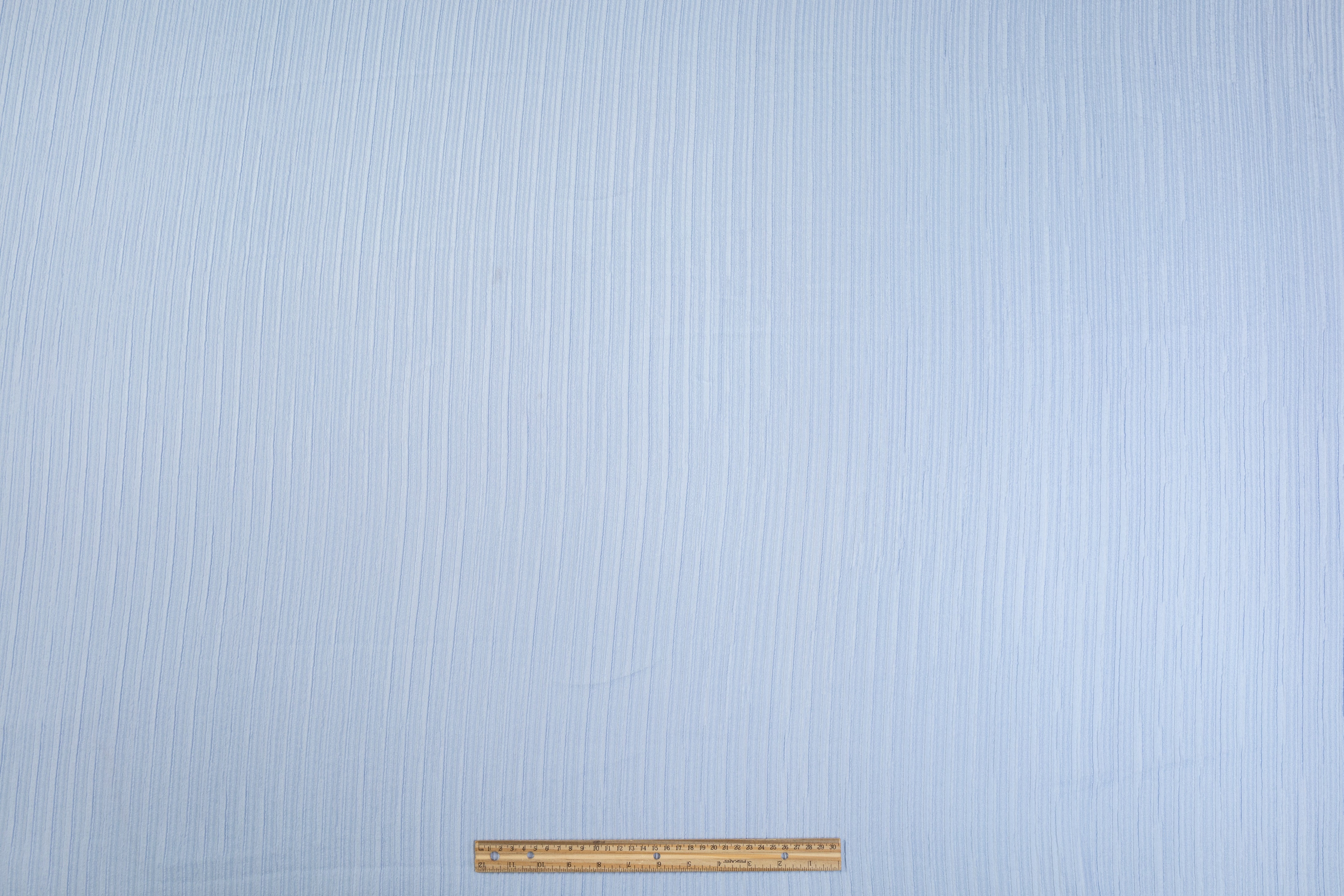 Pleated Silk/Viscose Gauze - Periwinkle Blue