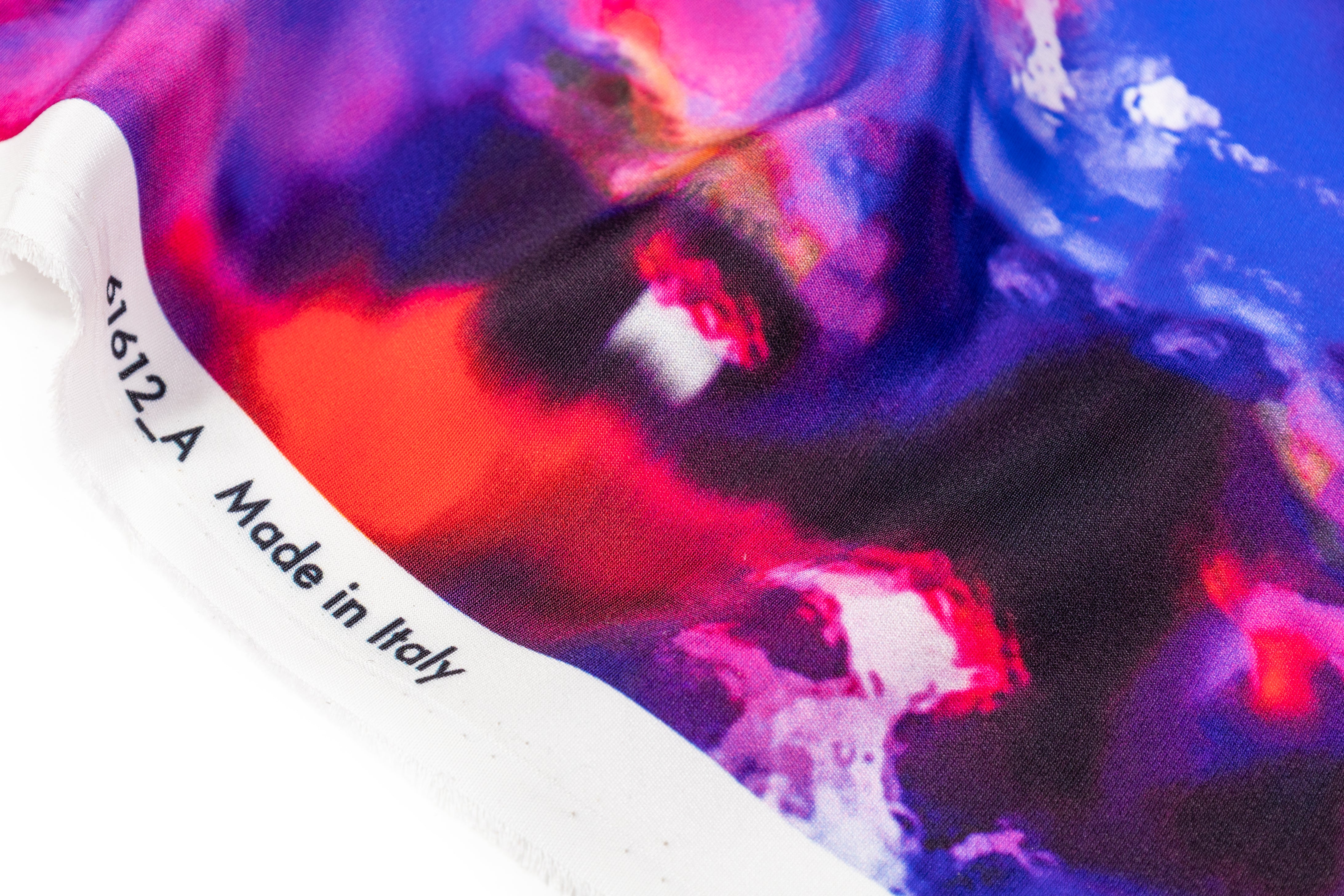 Abstract Italian 4-ply Silk - Multicolor