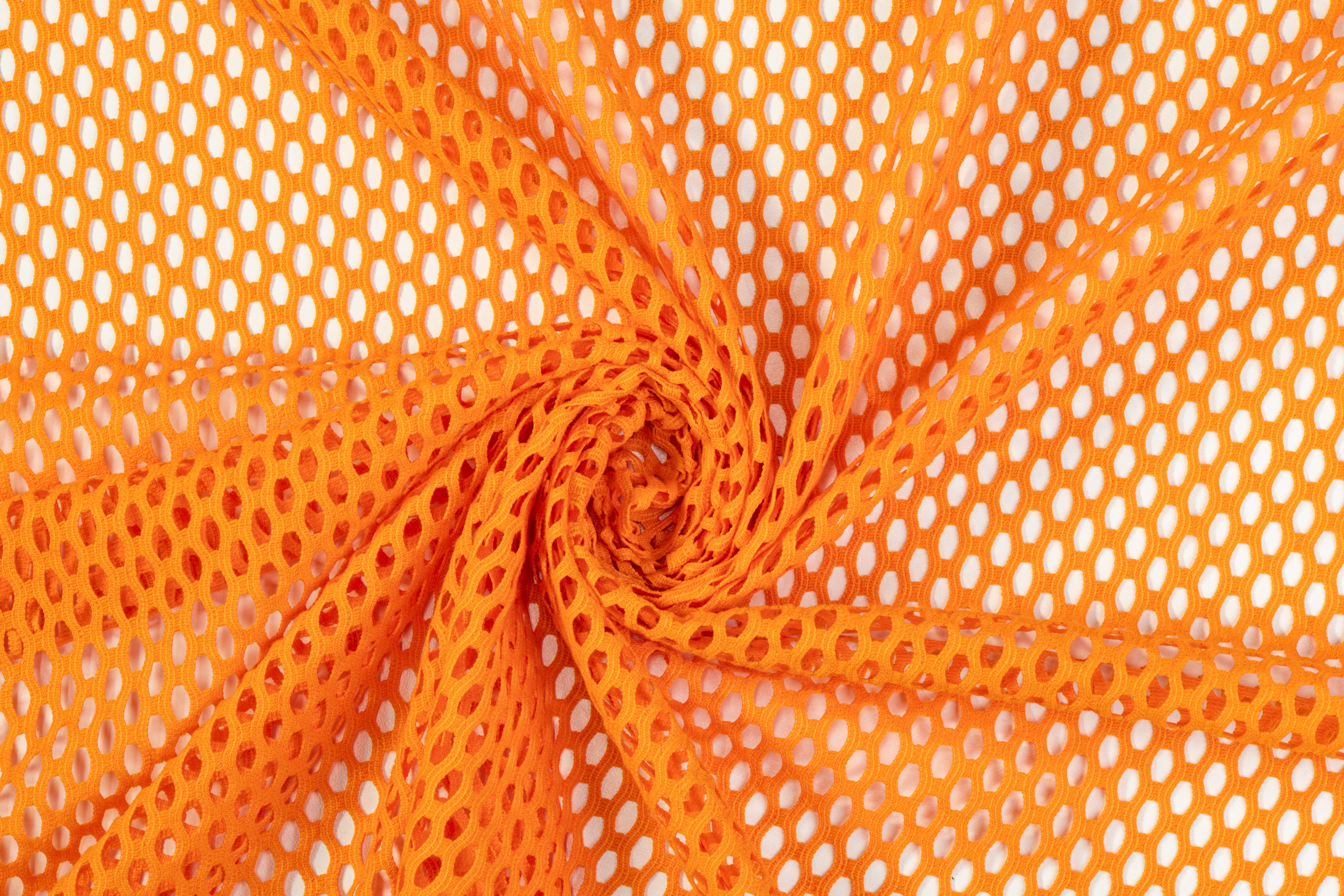 Poly Cotton Net - Orange