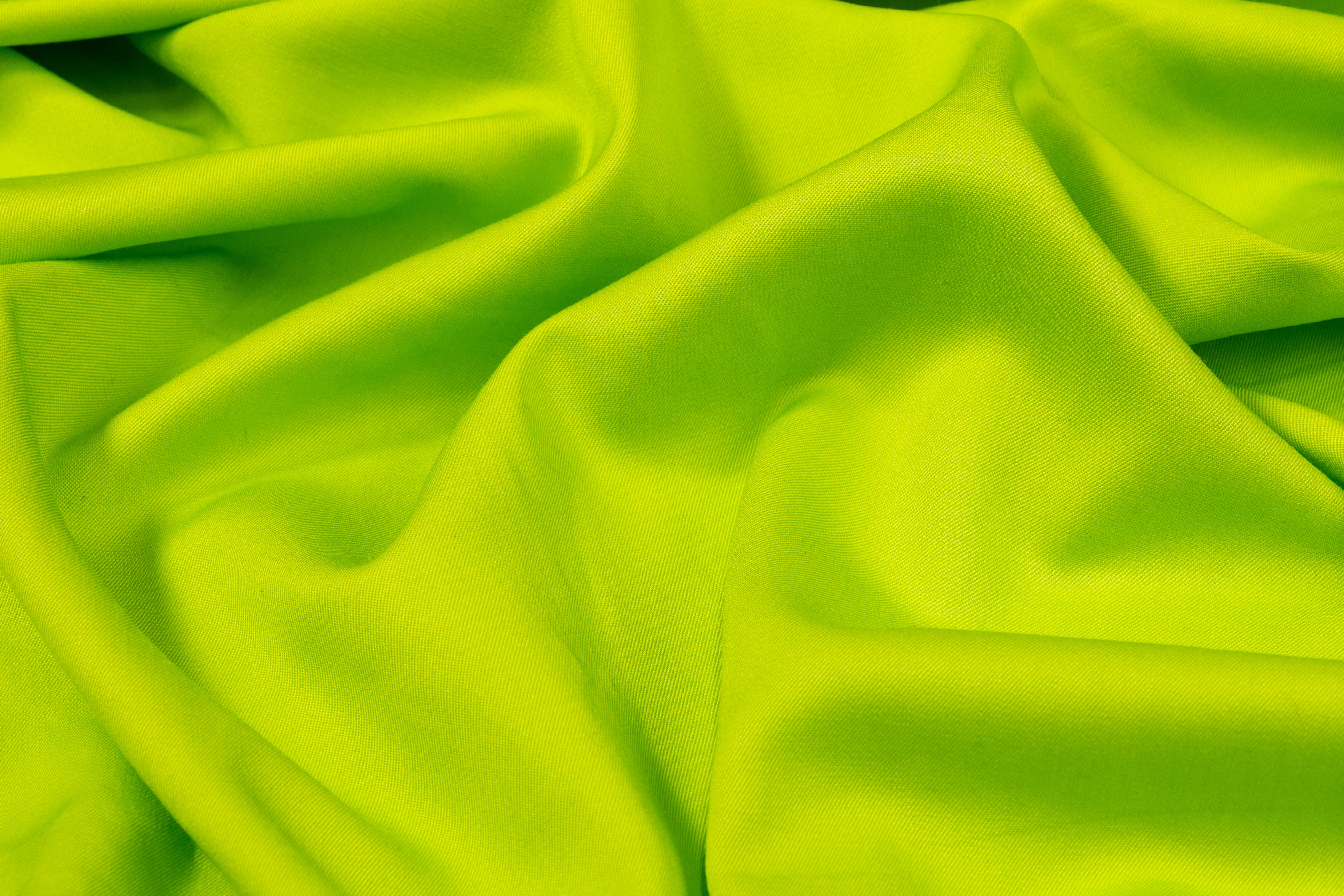 Stretch Wool Suiting - Bright Green