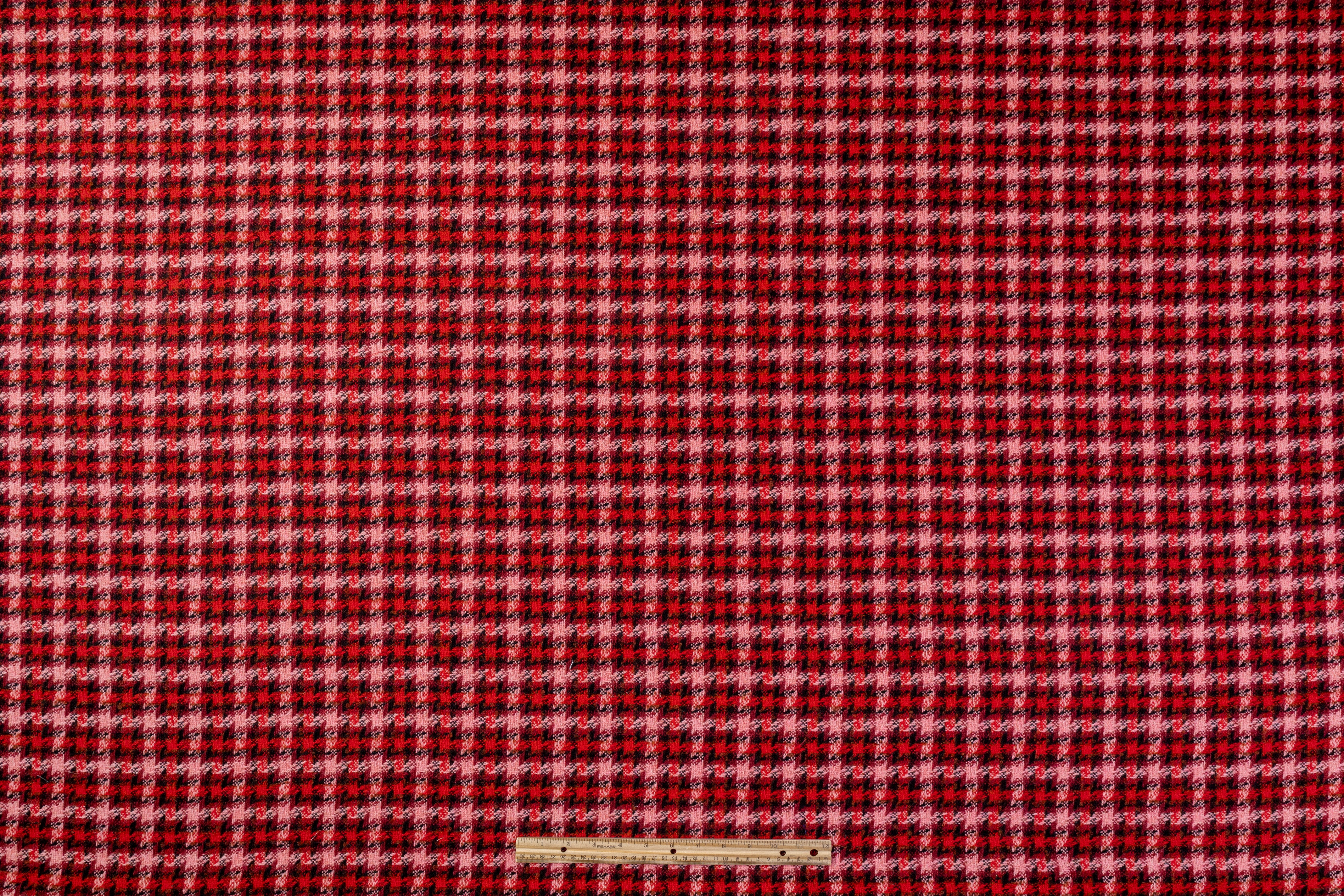 Etro - Italian Wool Tweed Boucle - Red / Burgundy / Brown / Pink