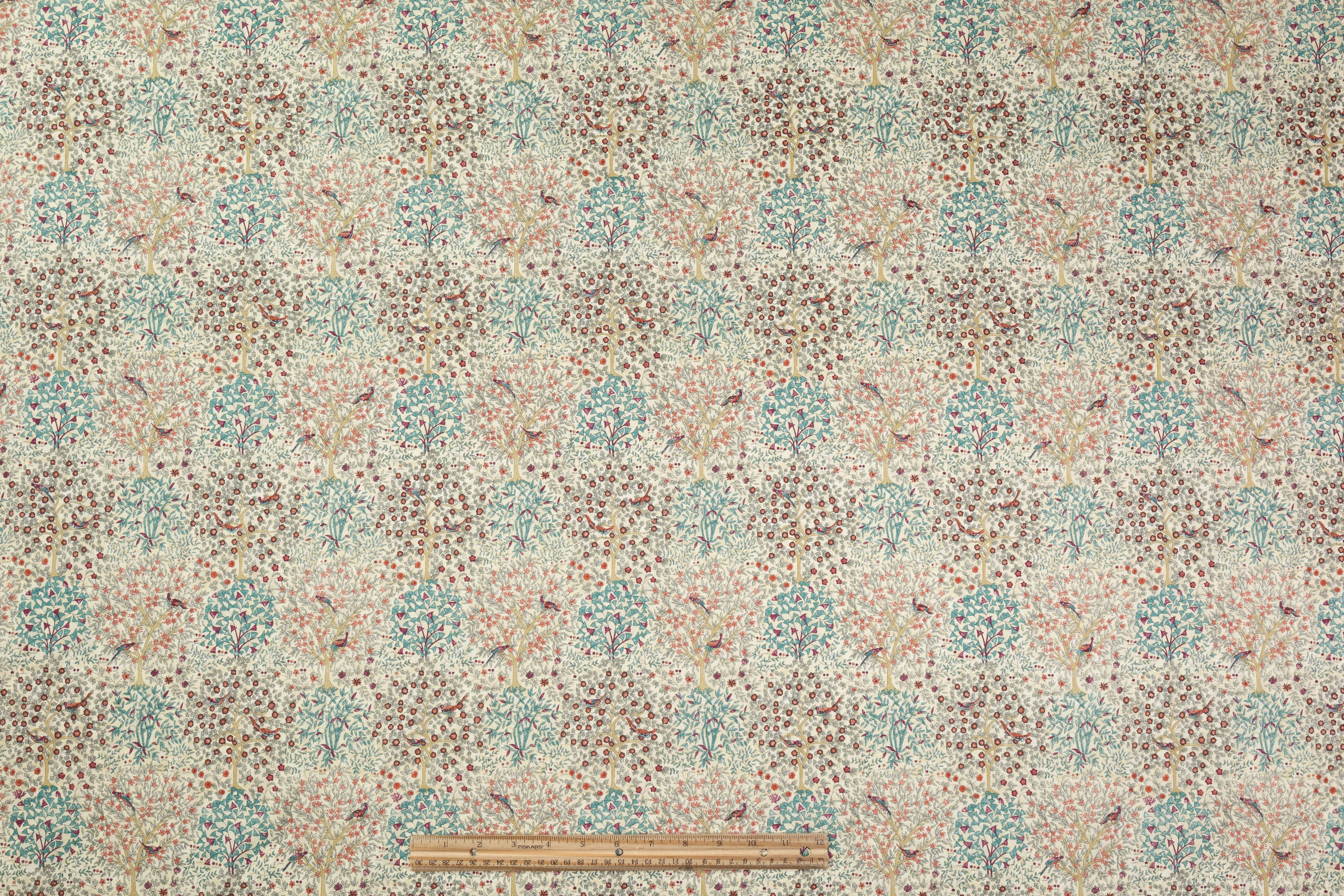 Tree Print Cotton - Multicolor