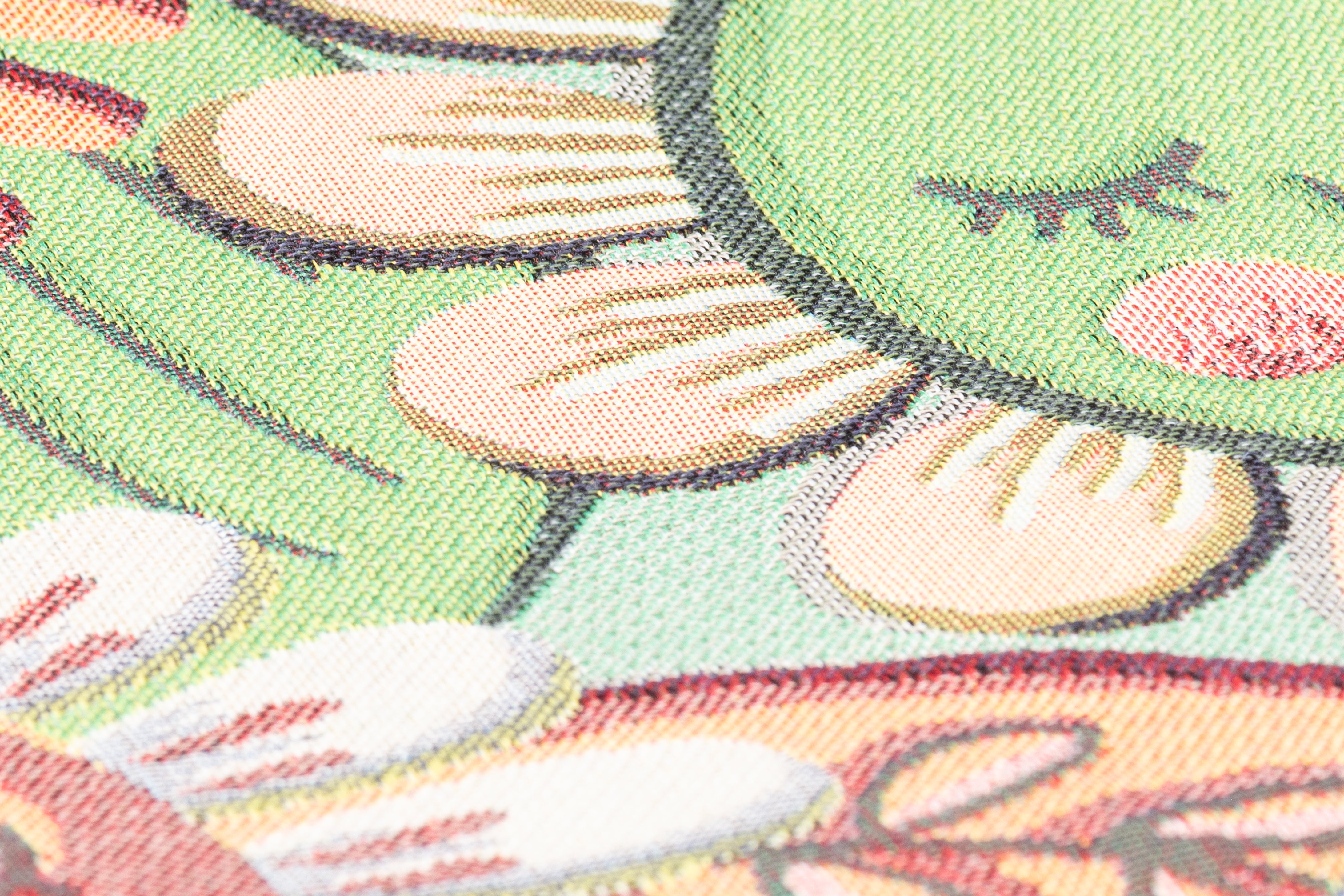 Blooming Smiles - Italian Poly Cotton Brocade - Multicolor