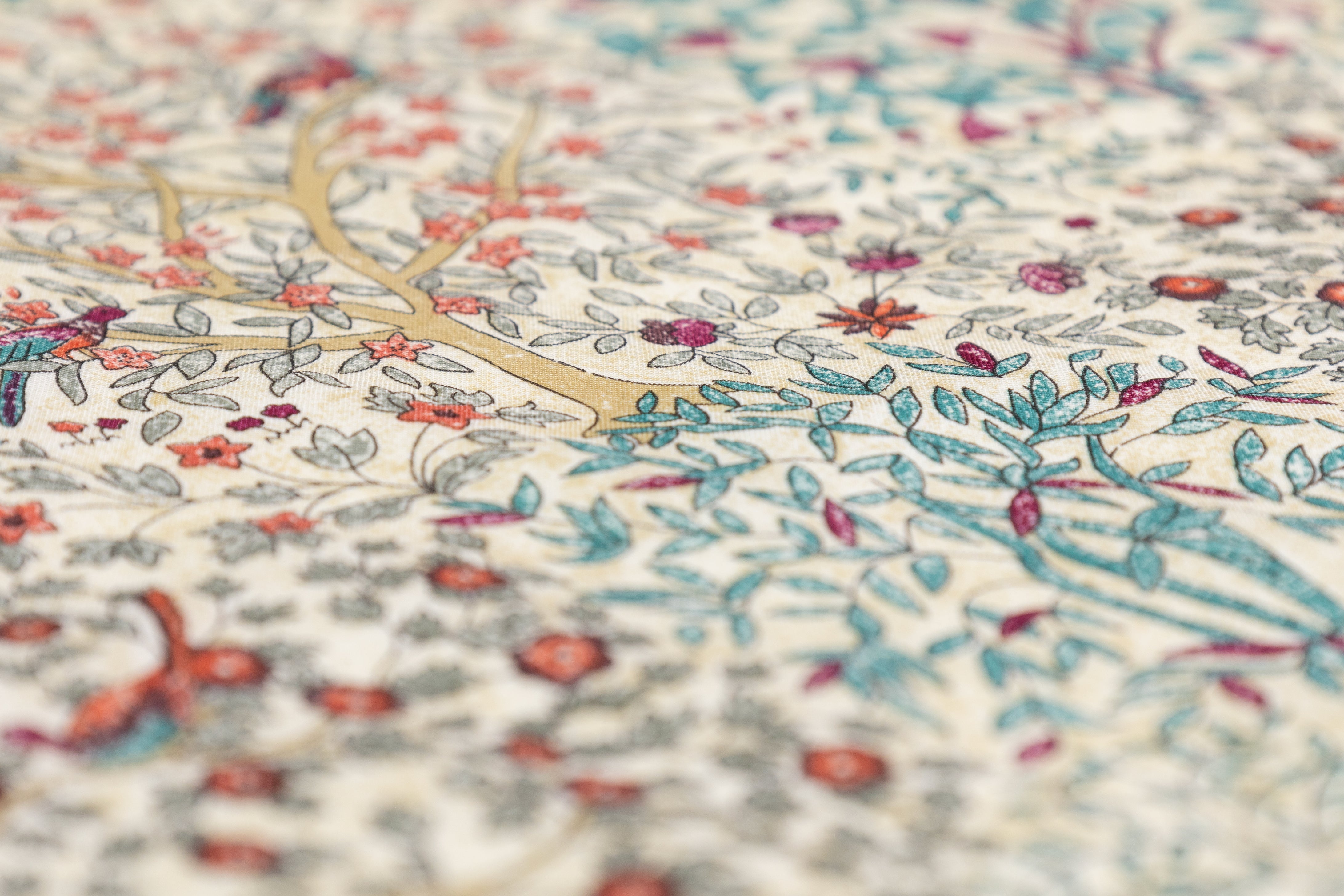 Tree Print Cotton - Multicolor