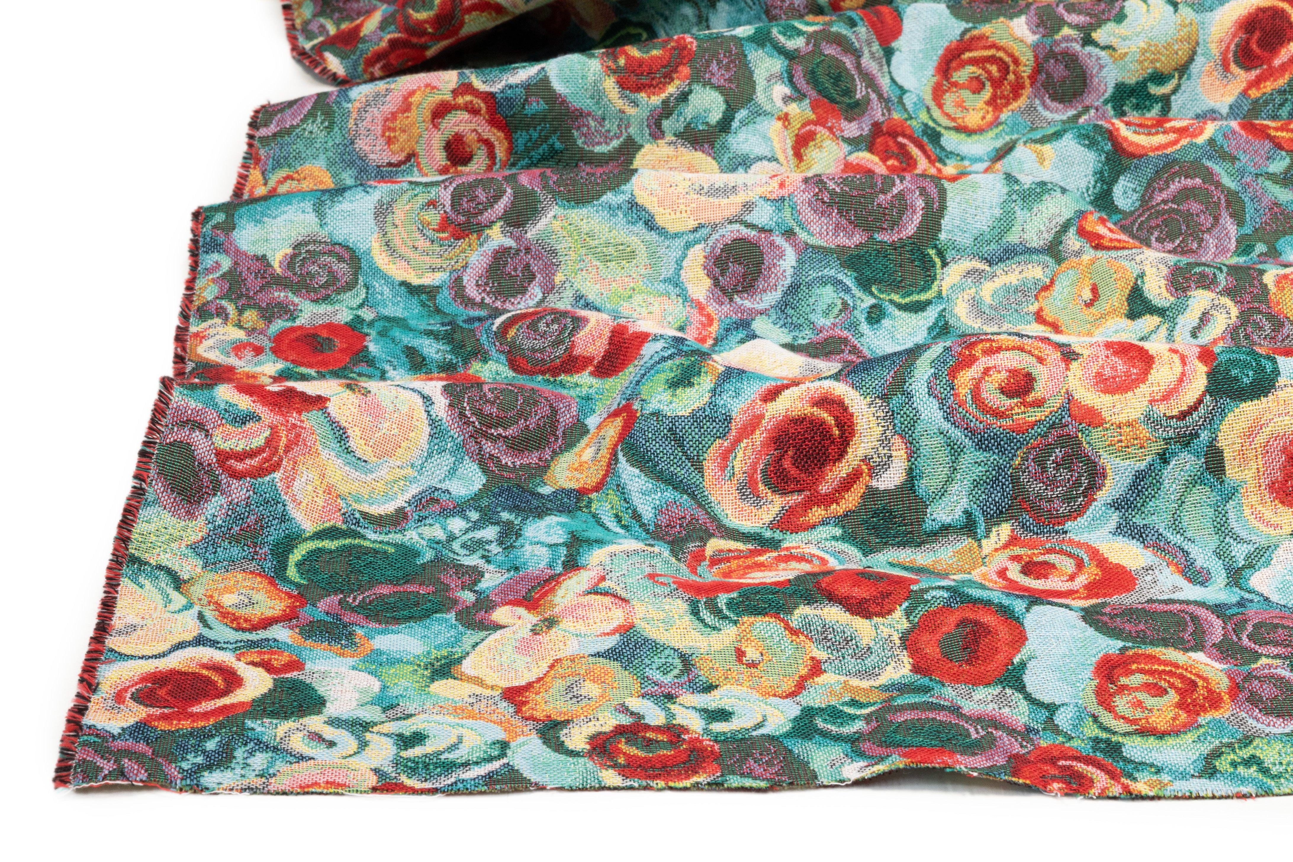 Floral Italian Tapestry Style Brocade - Multicolor