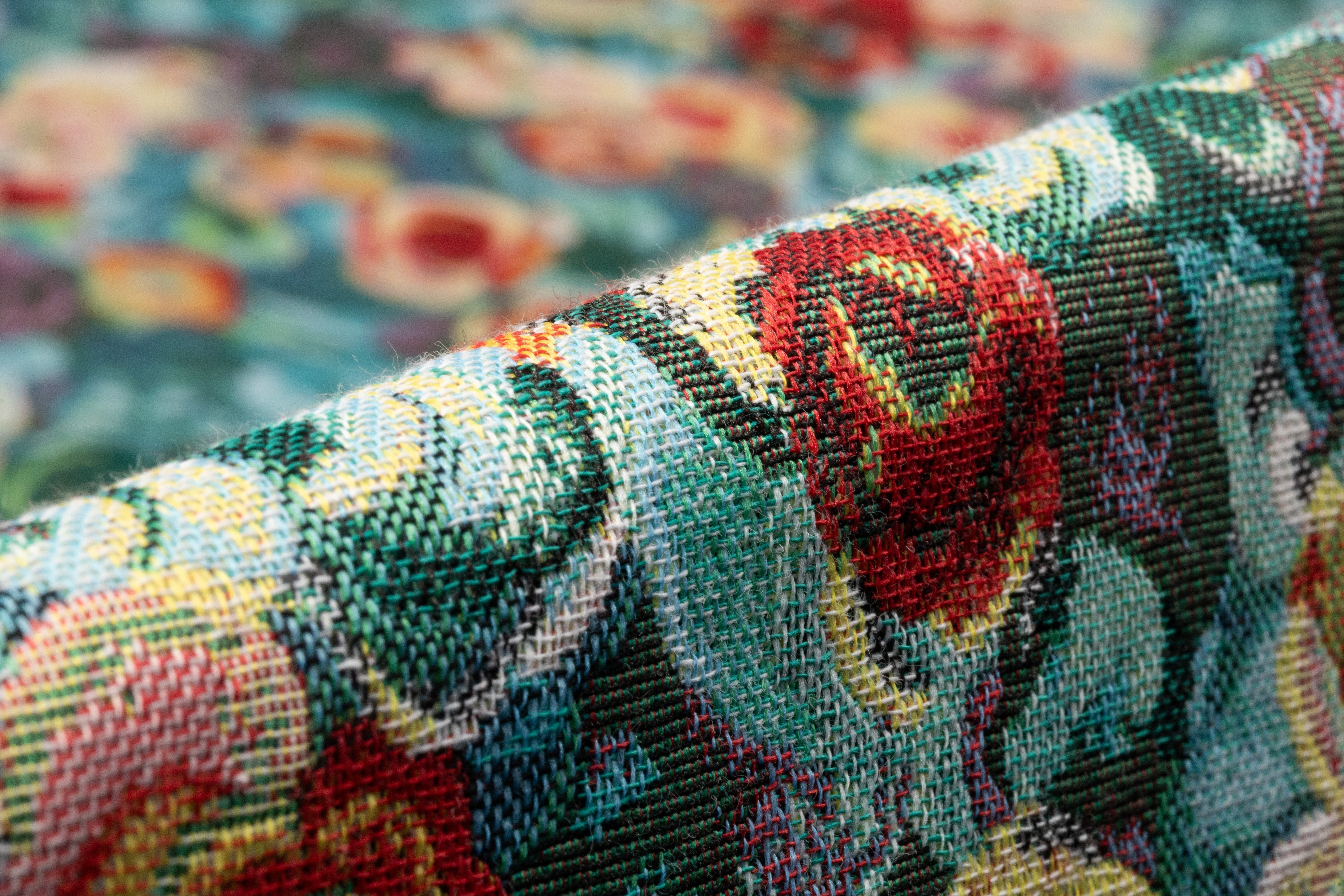 Floral Italian Tapestry Style Brocade - Multicolor