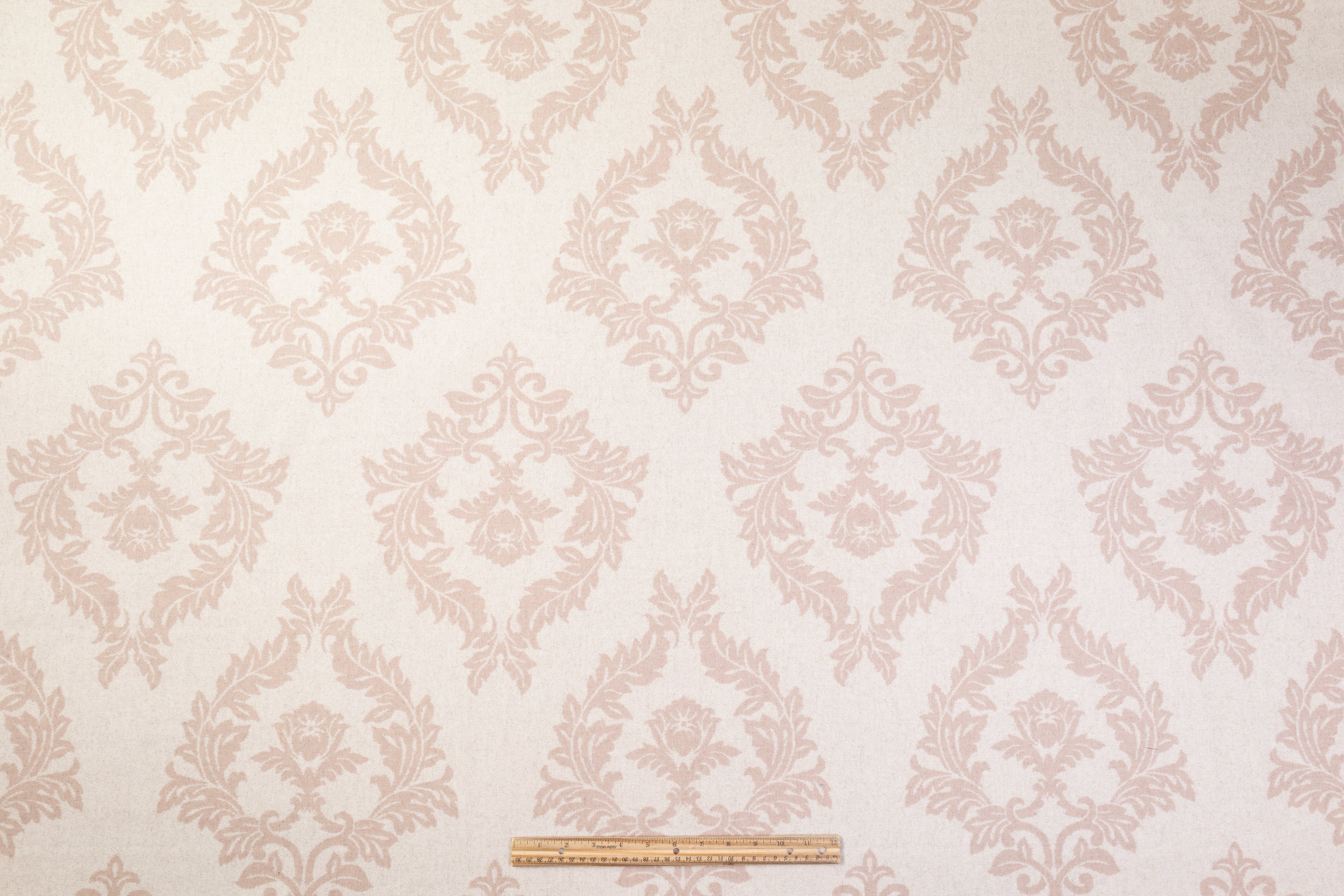 Double Faced Italian Damask Wool Coating - Beige
