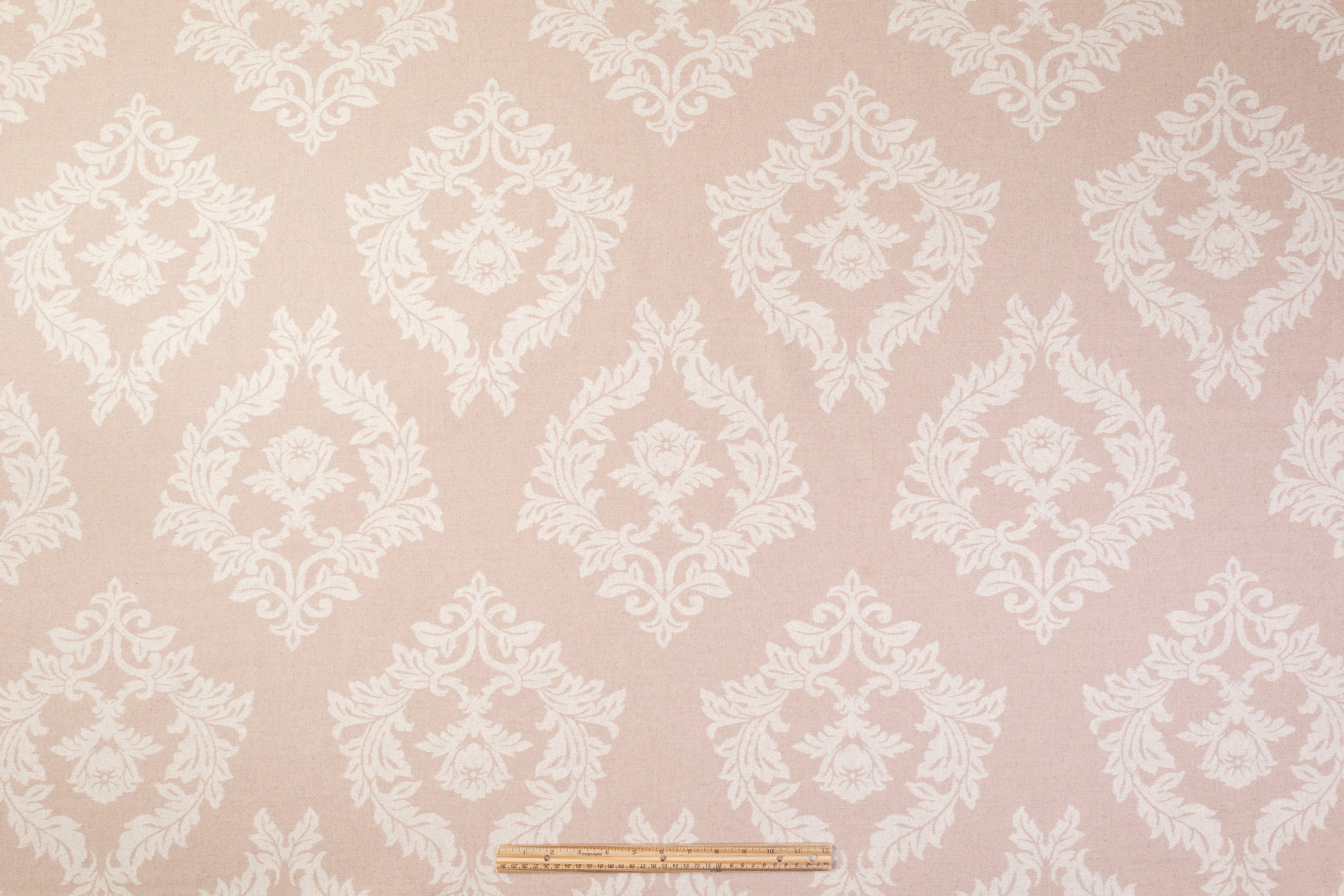 Double Faced Italian Damask Wool Coating - Beige