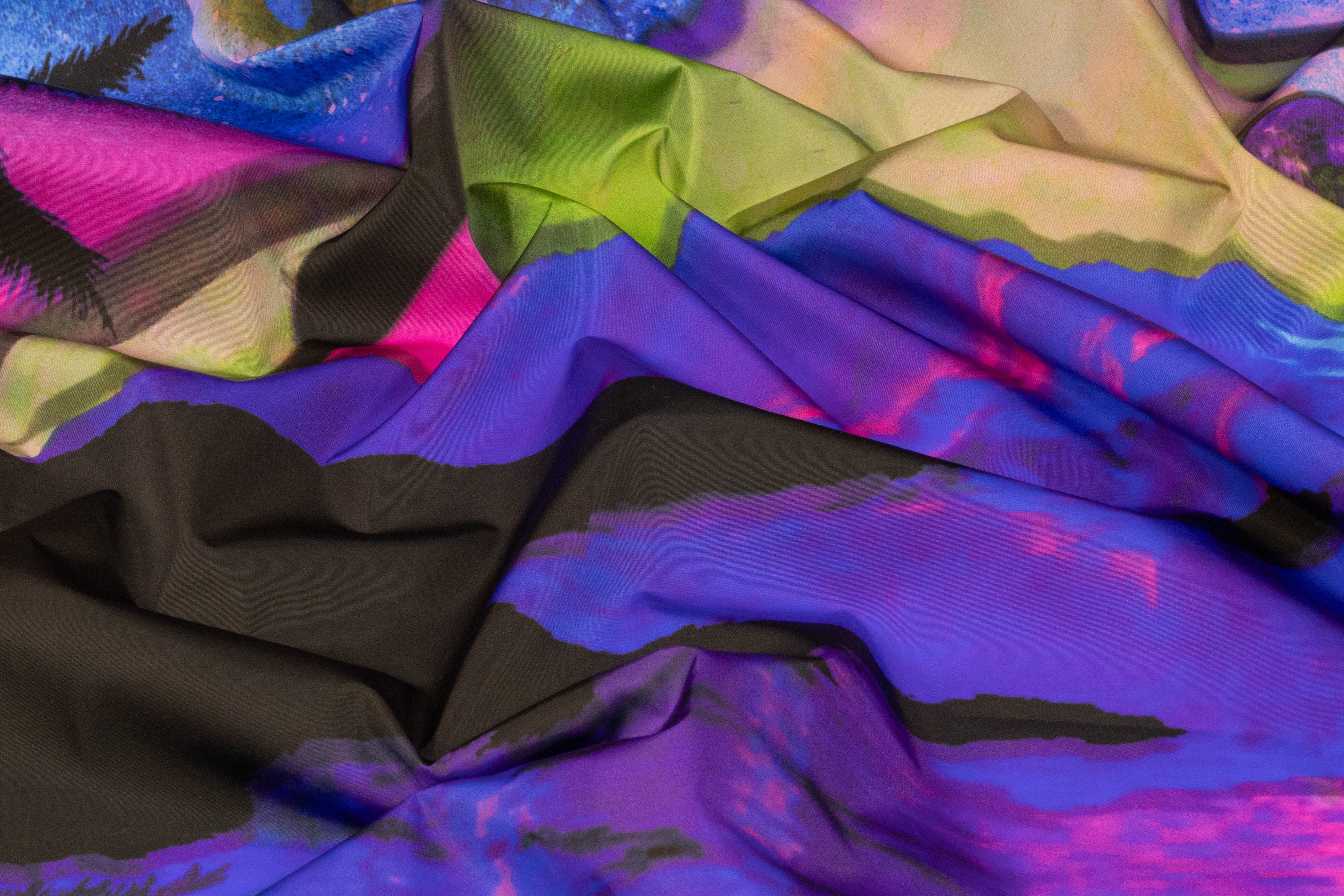 Cosmic Statue Nylon Panel Print