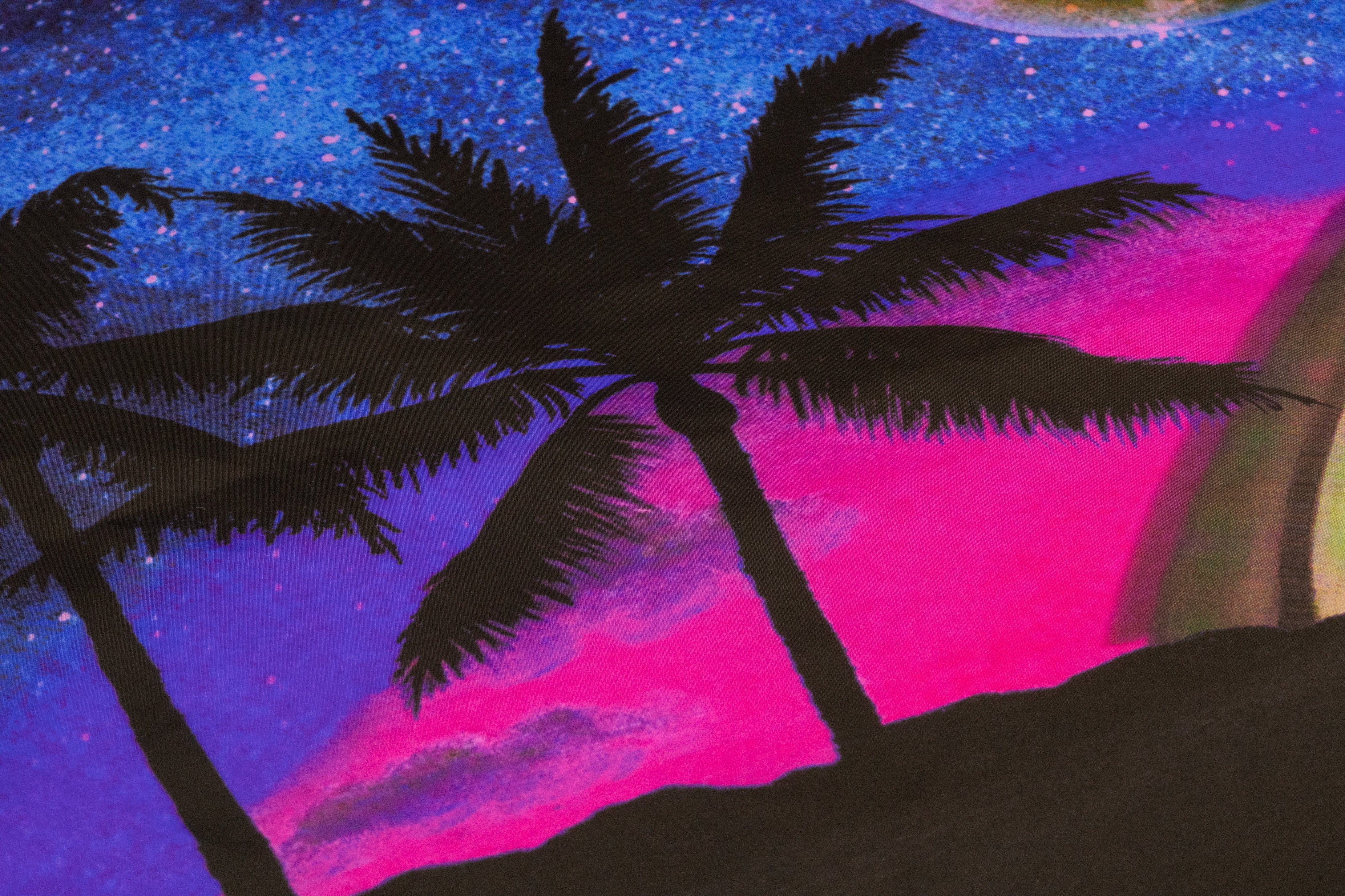 Cosmic Oasis Nylon Panel Print