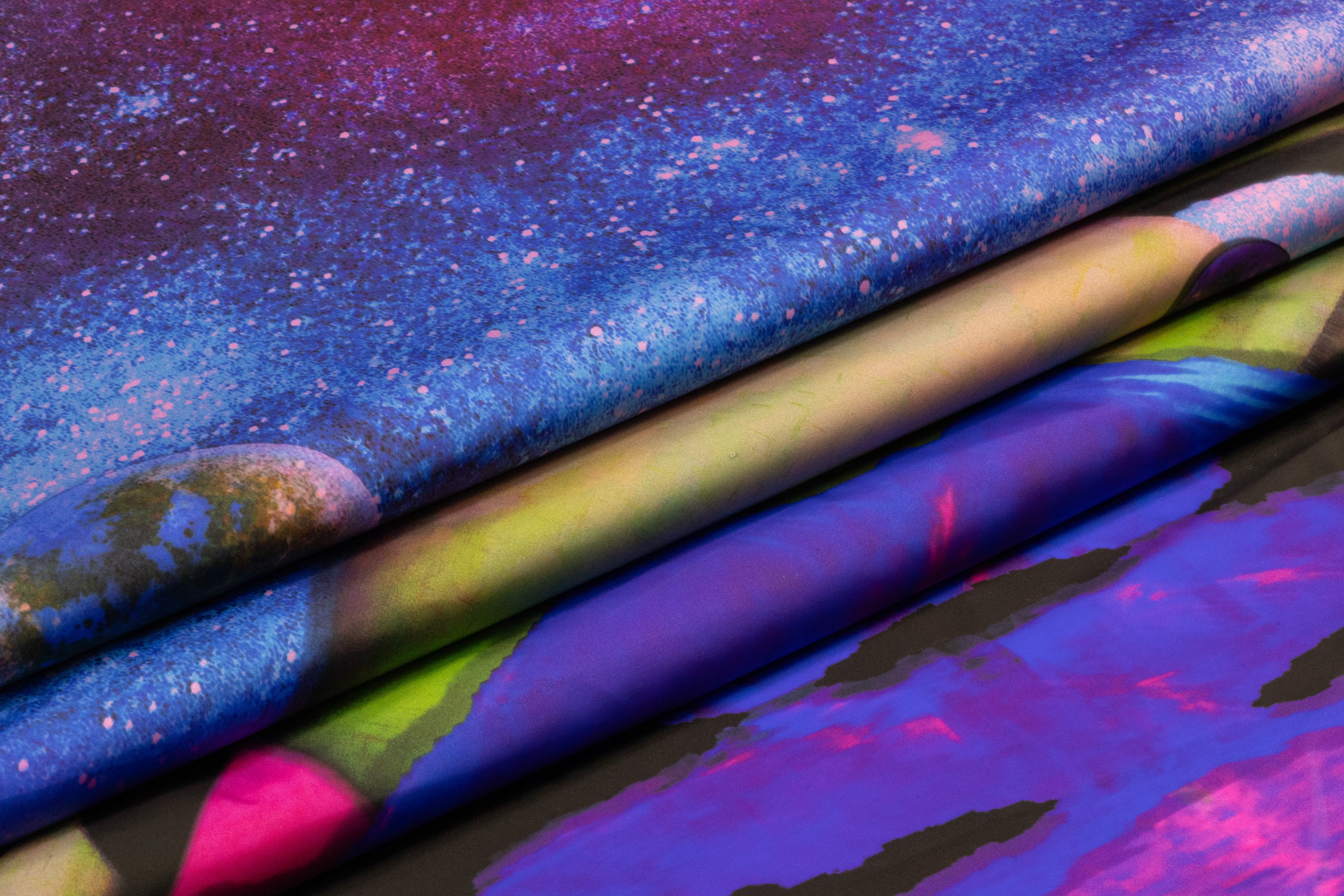 Cosmic Statue Nylon Panel Print