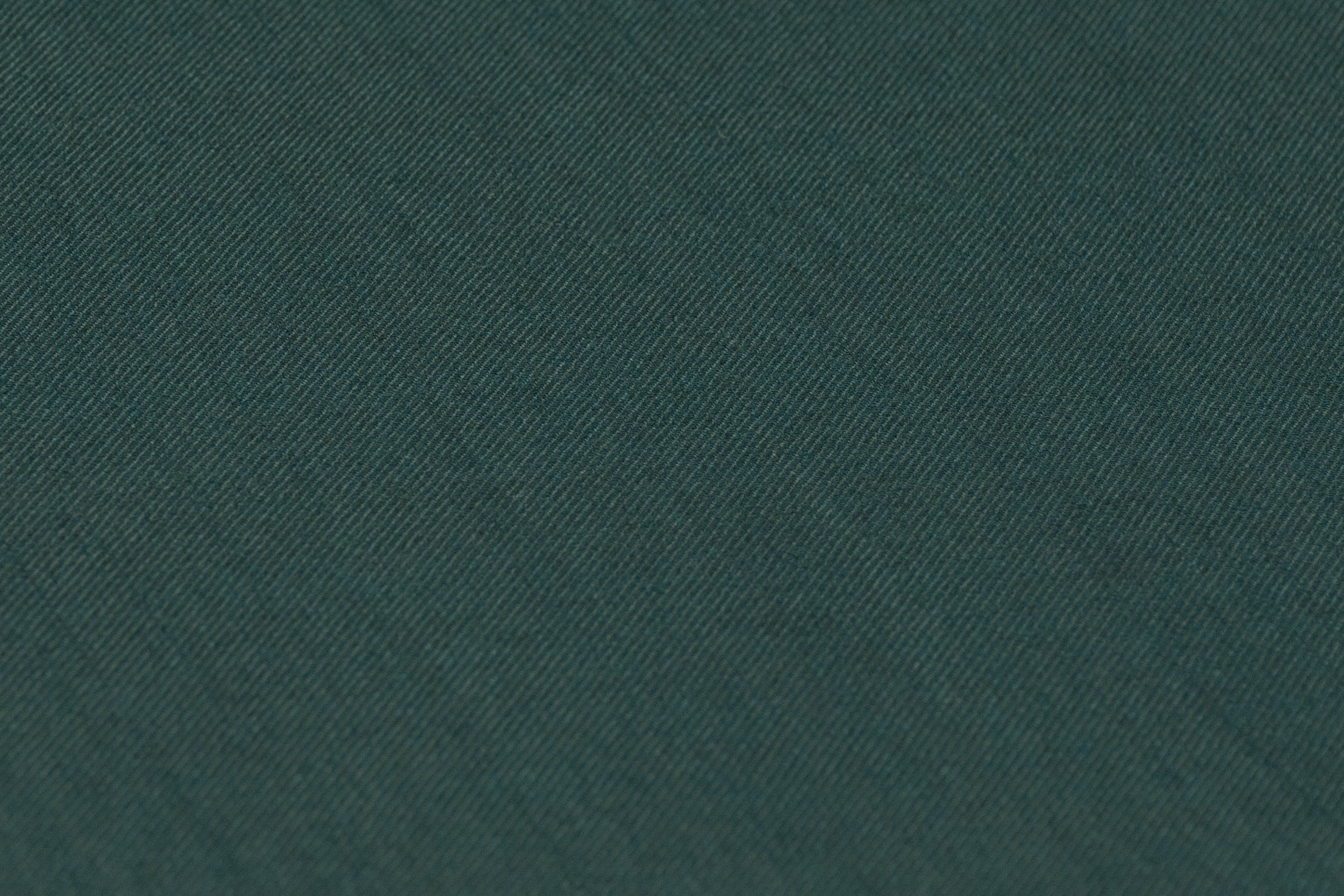 Italian Poly Wool Stretch Twill Suiting - Green