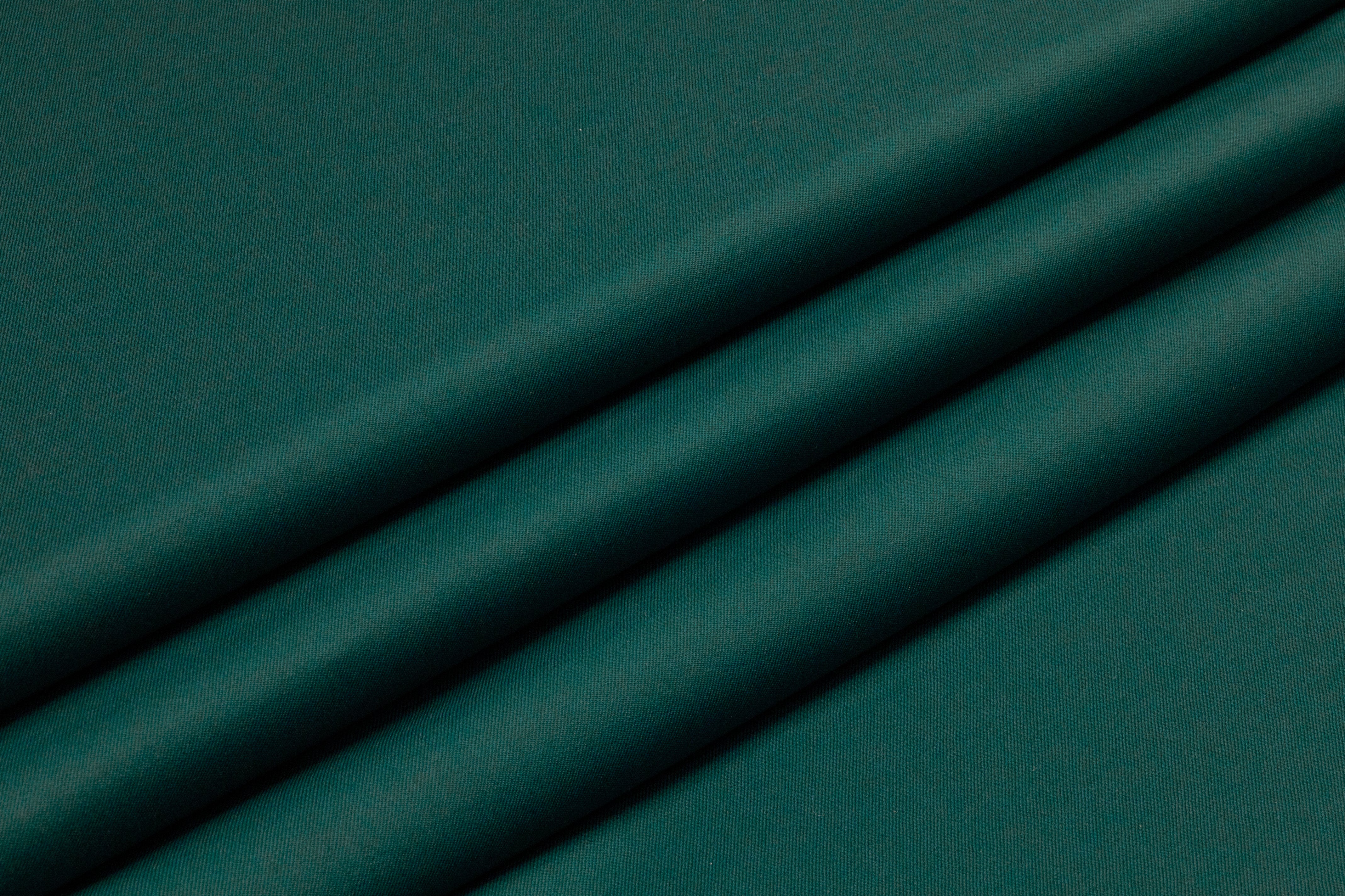Summer Tasmania Super 130s Italian Wool Suiting - Teal Green