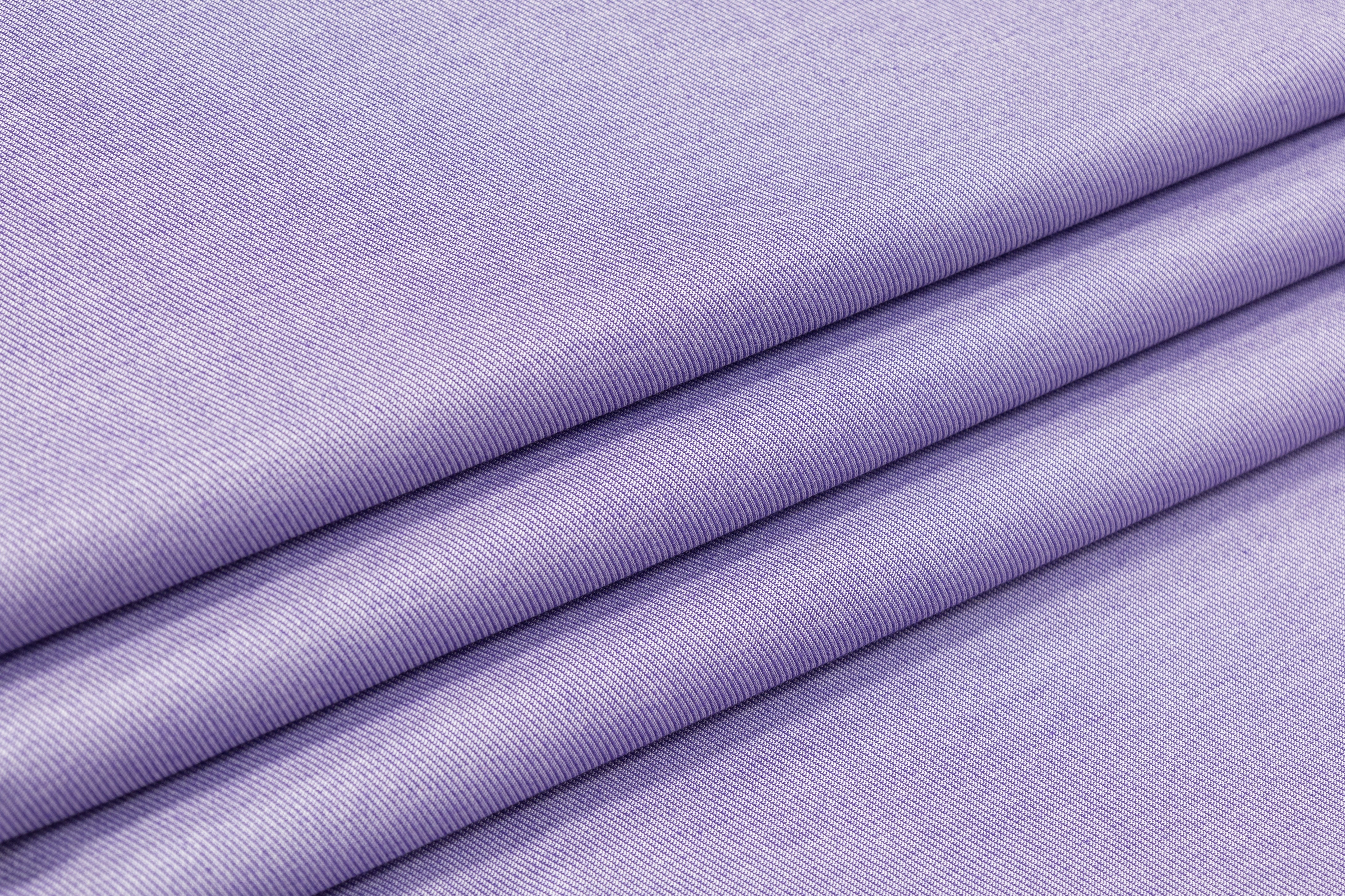 Italian Cotton Twill Suiting - Purple