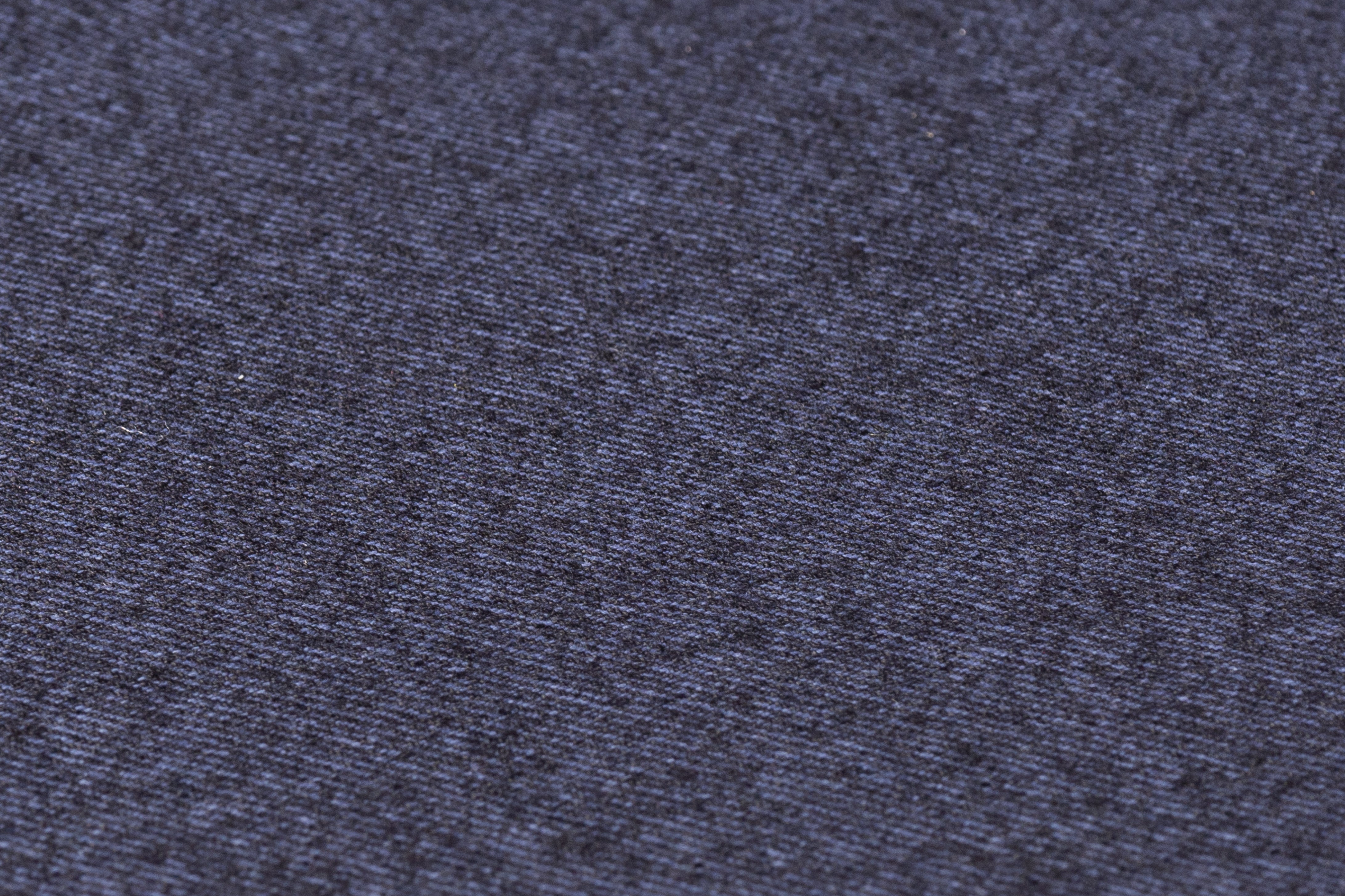 Two Tone Italian Wool Twill Suiting - Navy / Black
