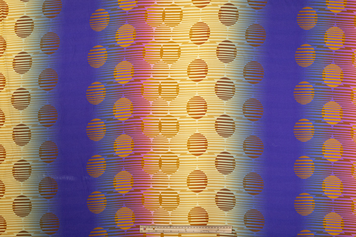 Printed Italian Viscose Challis - Multicolor