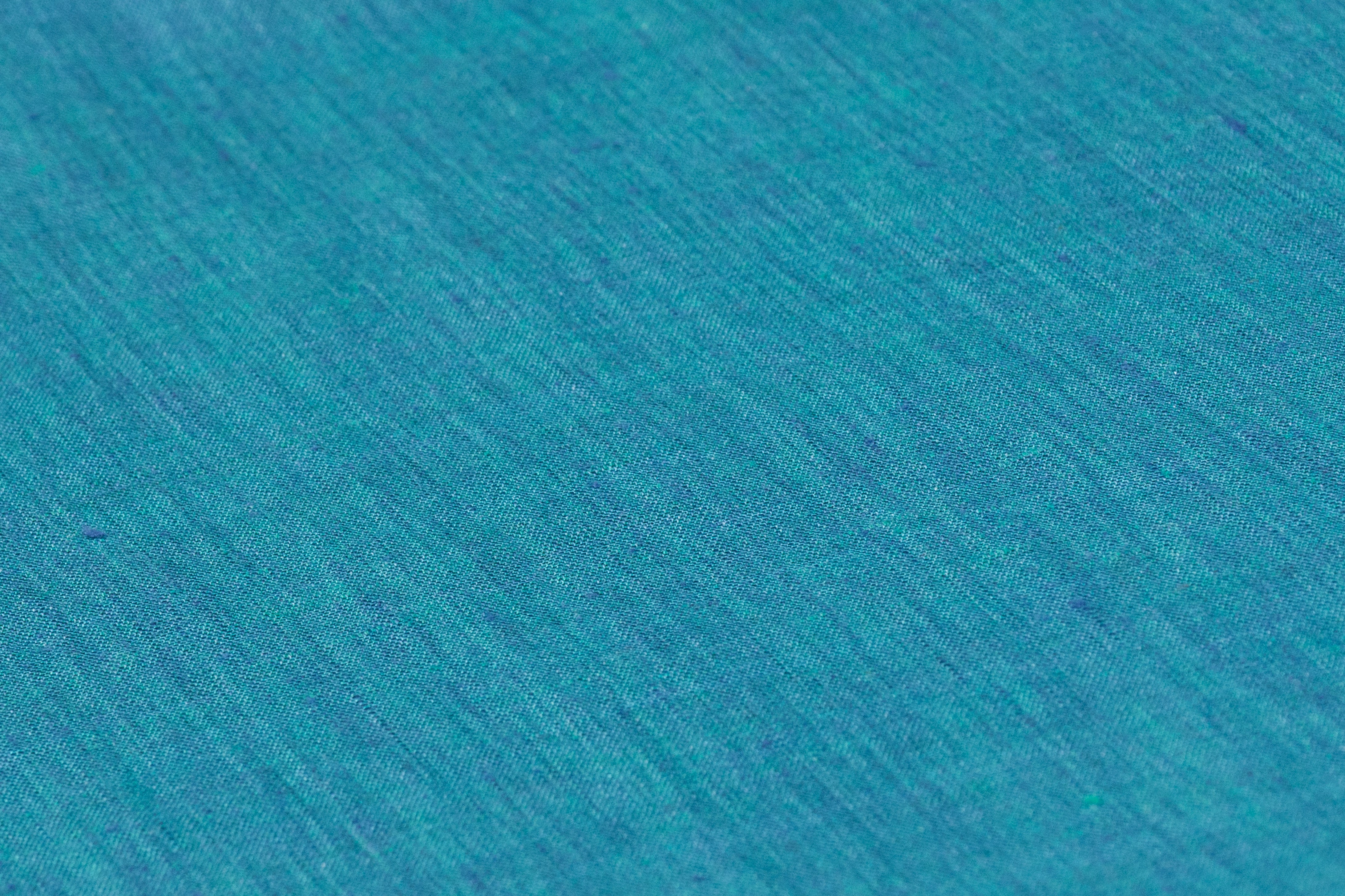 Two Tone Italian Linen - Teal