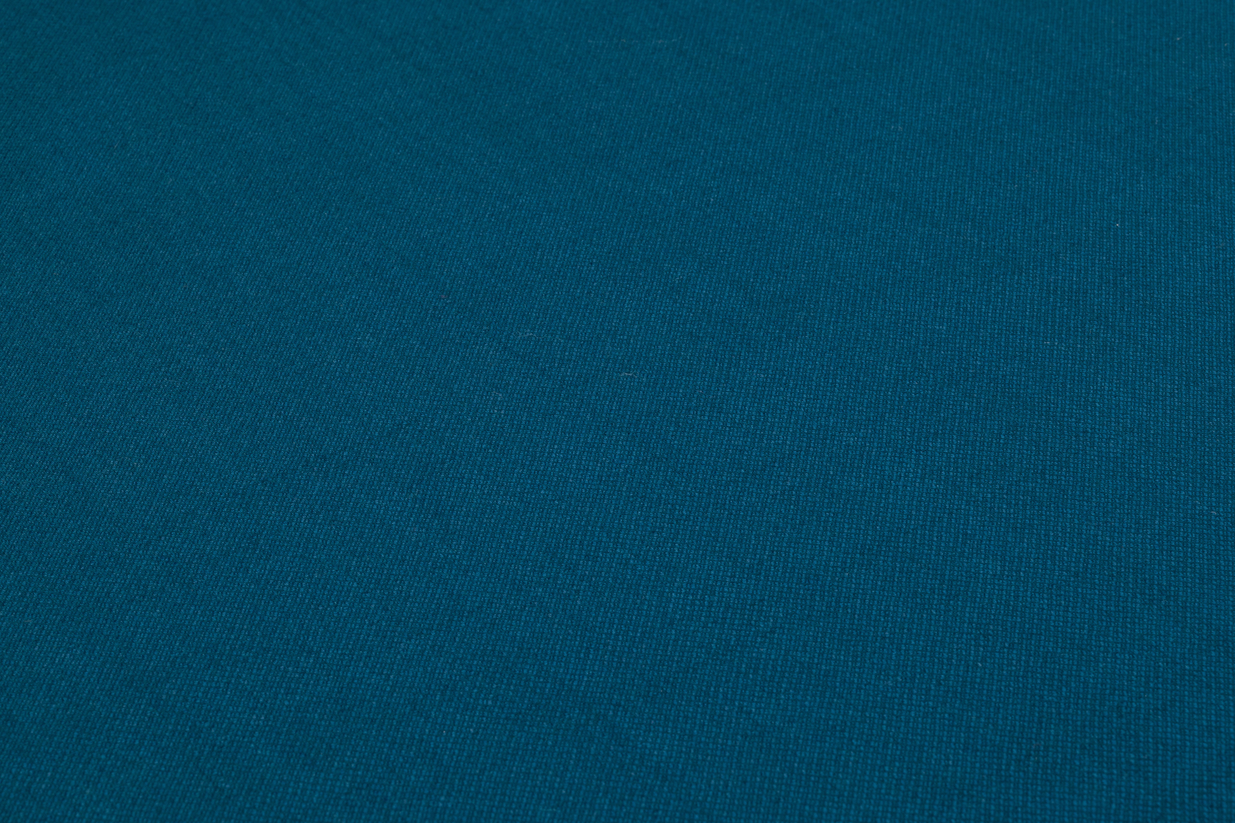 Italian Wool Suiting - Teal Blue