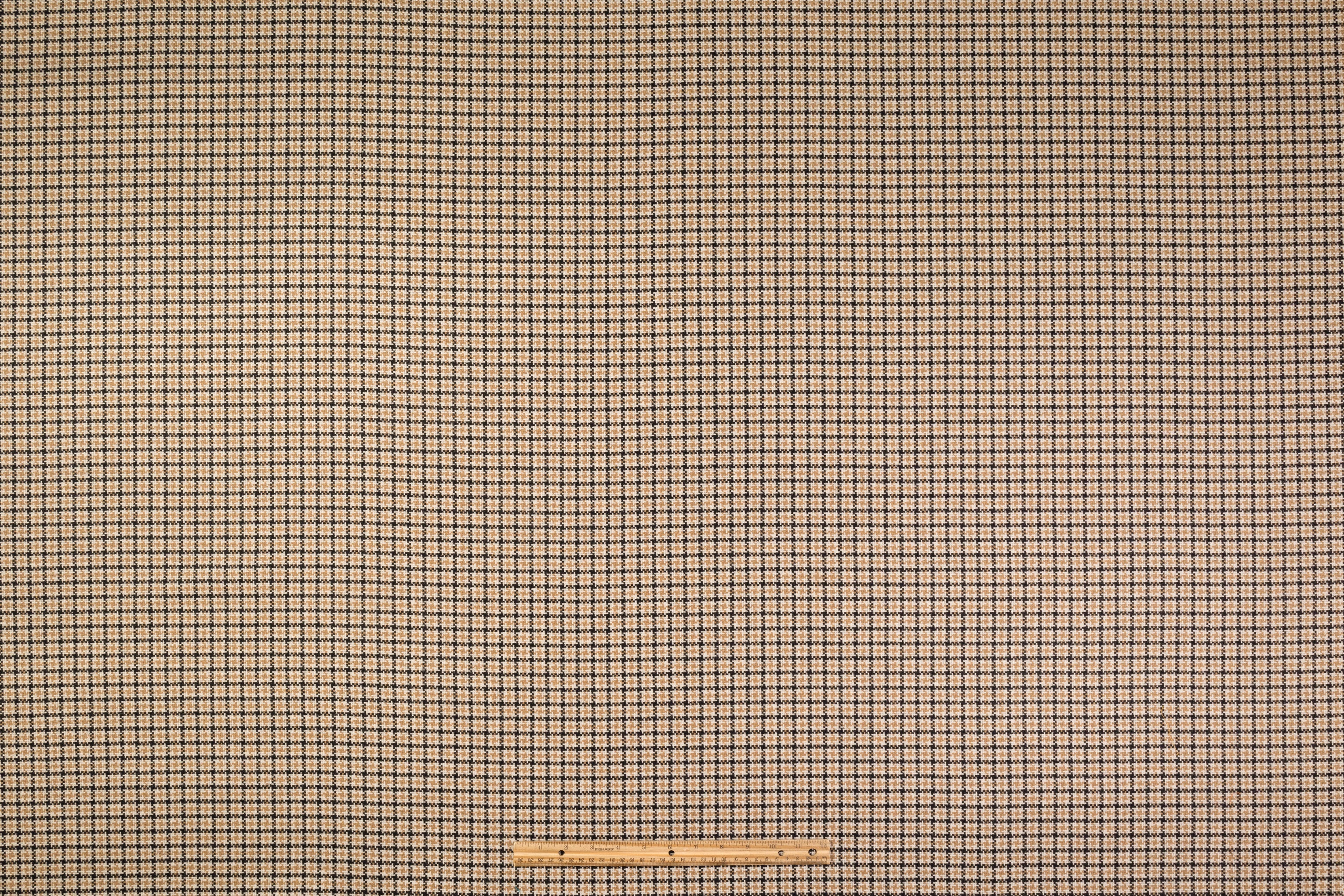 Valentino - Double Faced Italian Wool Nylon Coating - Tan / Charcoal