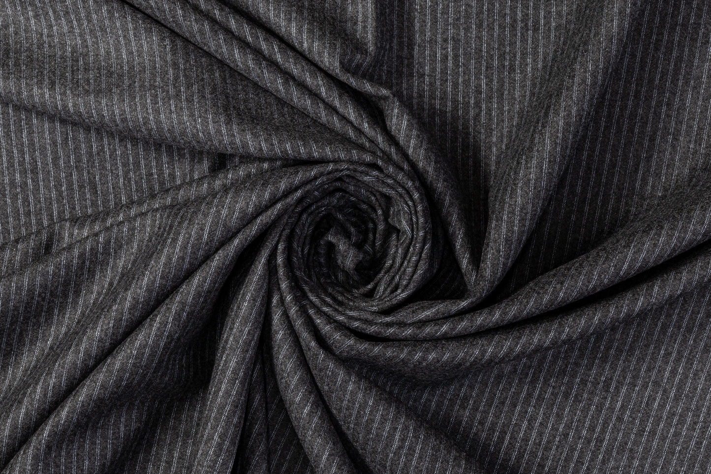 Loro Piana - Striped Italian Wool Suiting - Gray