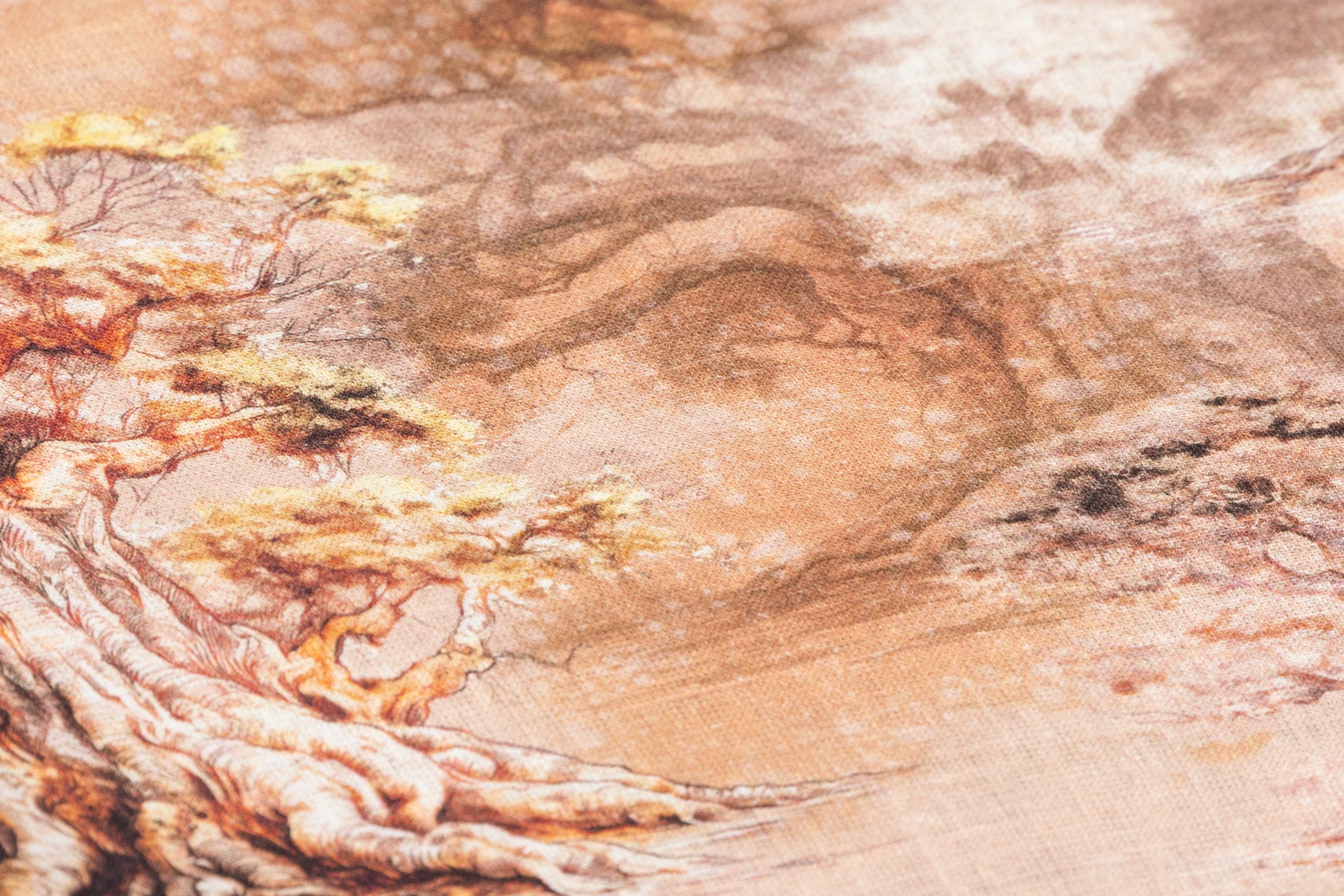 Mystic Forest Linen - Ochre