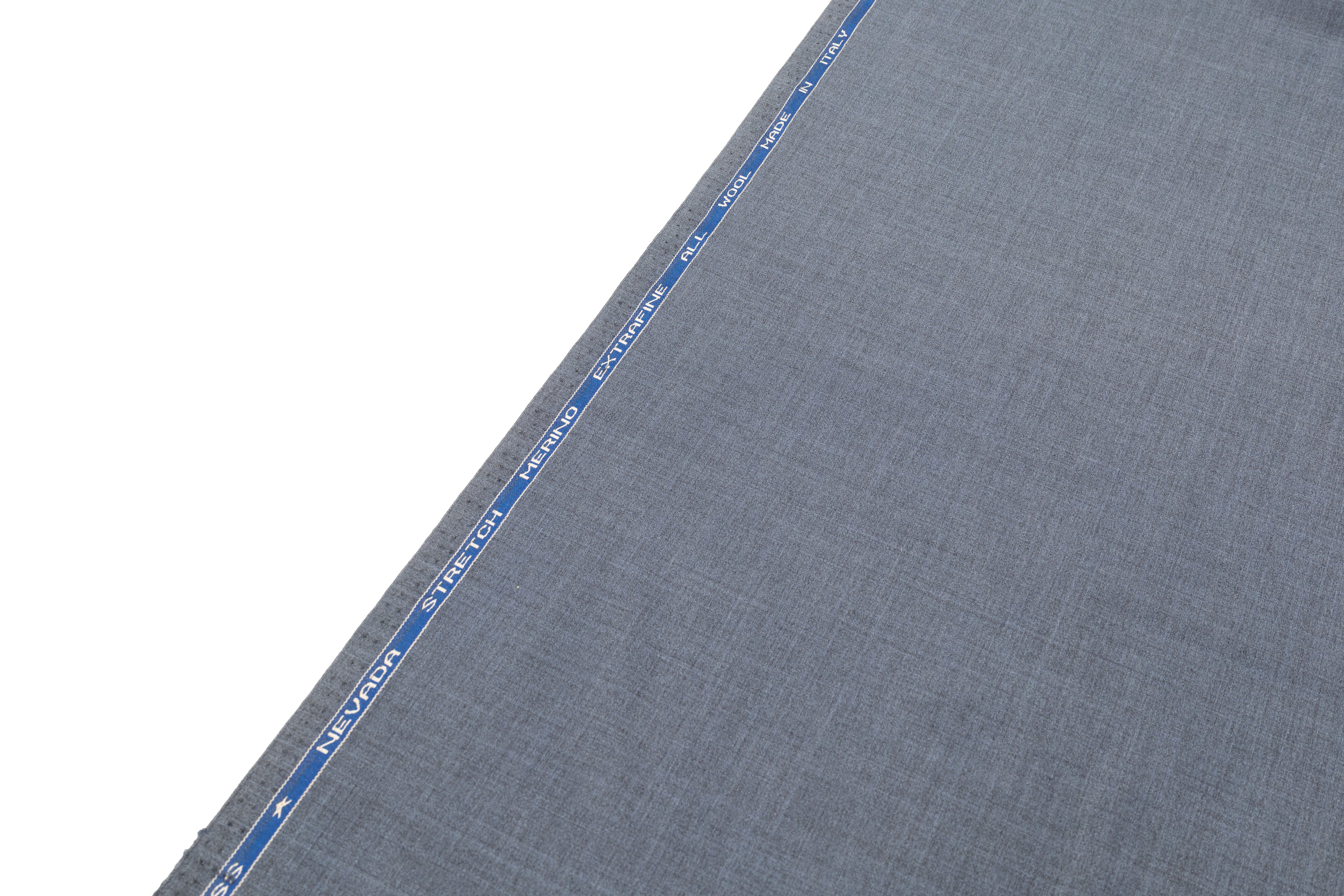 Italian Merino Wool Suiting - Gray