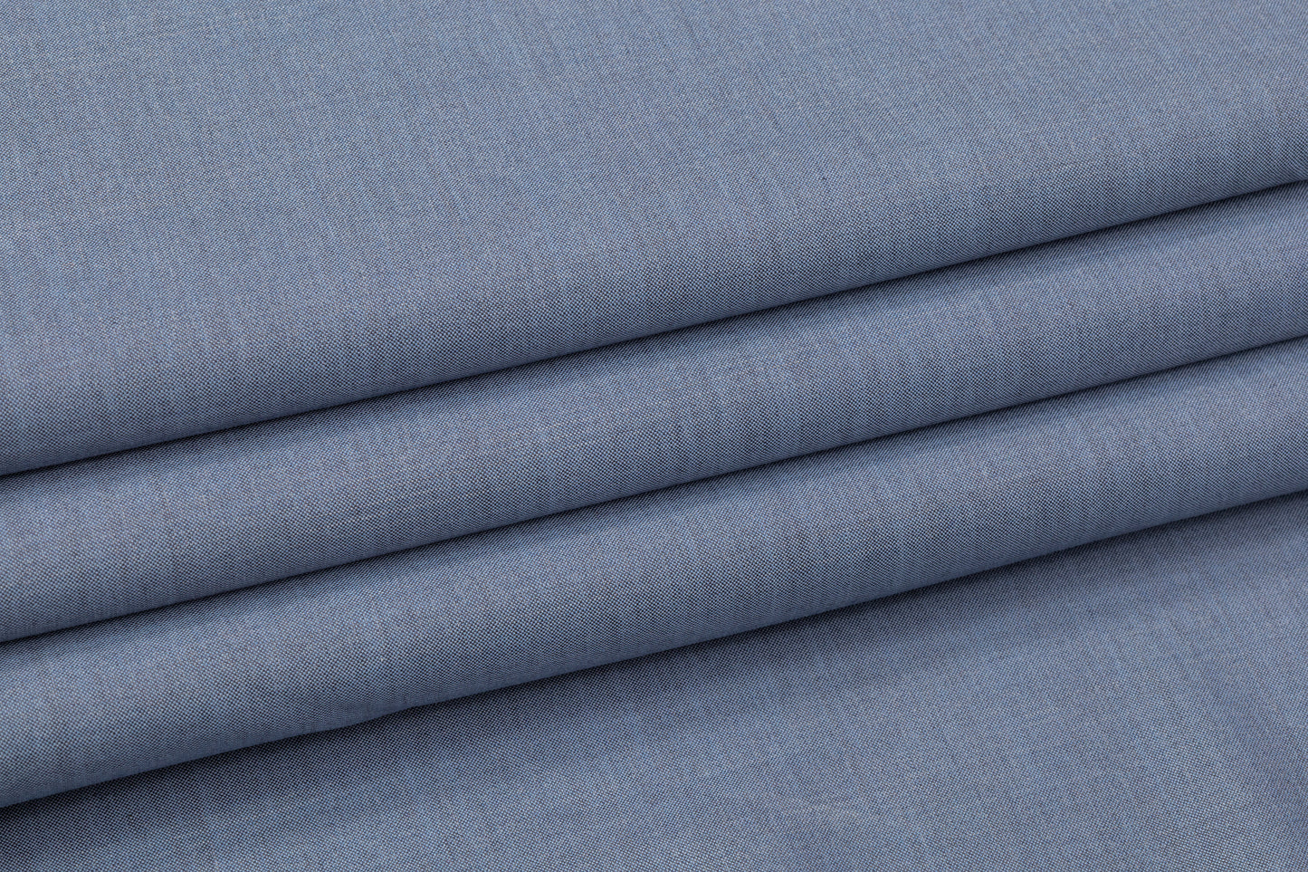 Solid Wool Suiting - Blue Gray