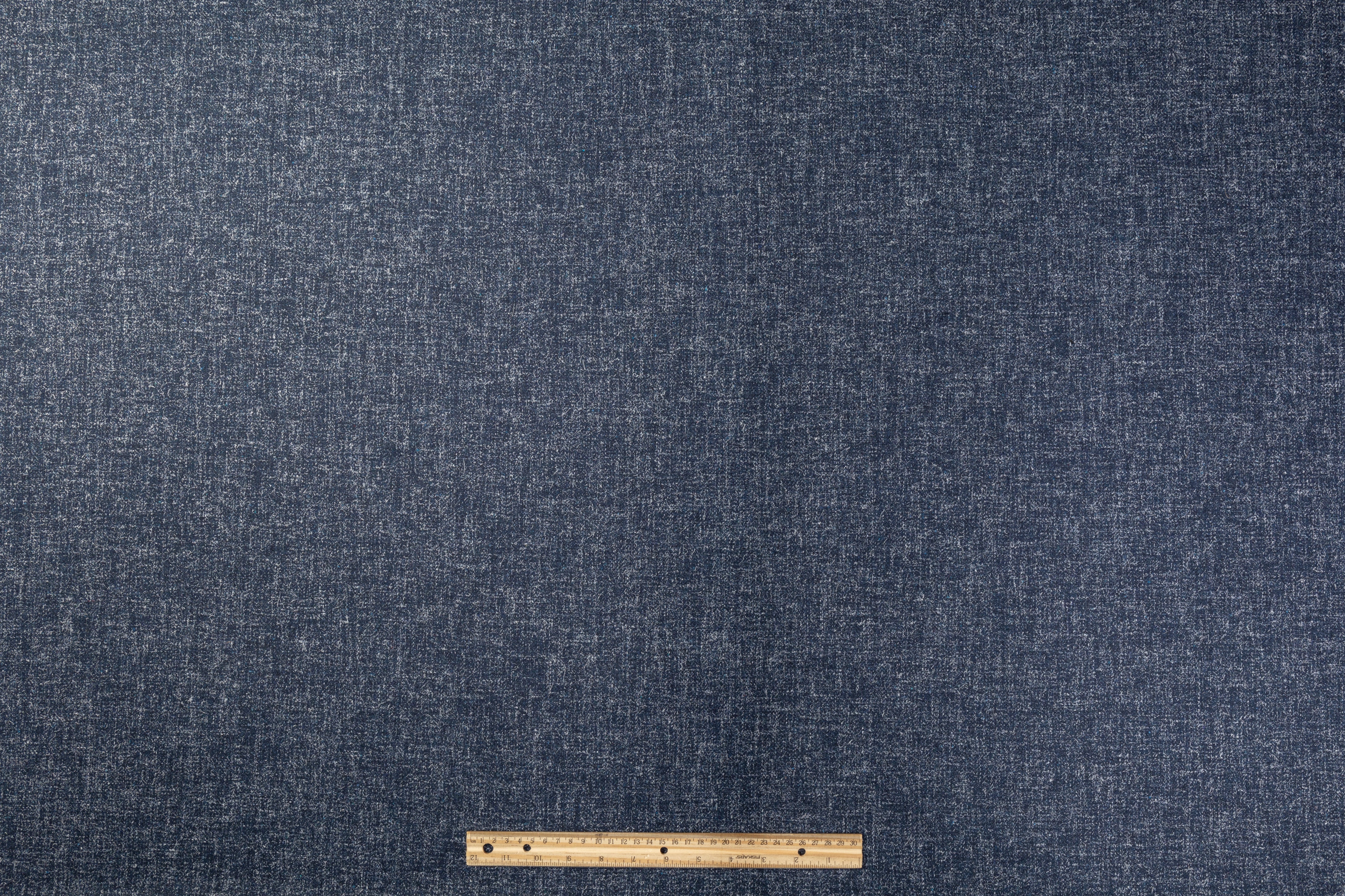 Italian Wool Suiting - Blue