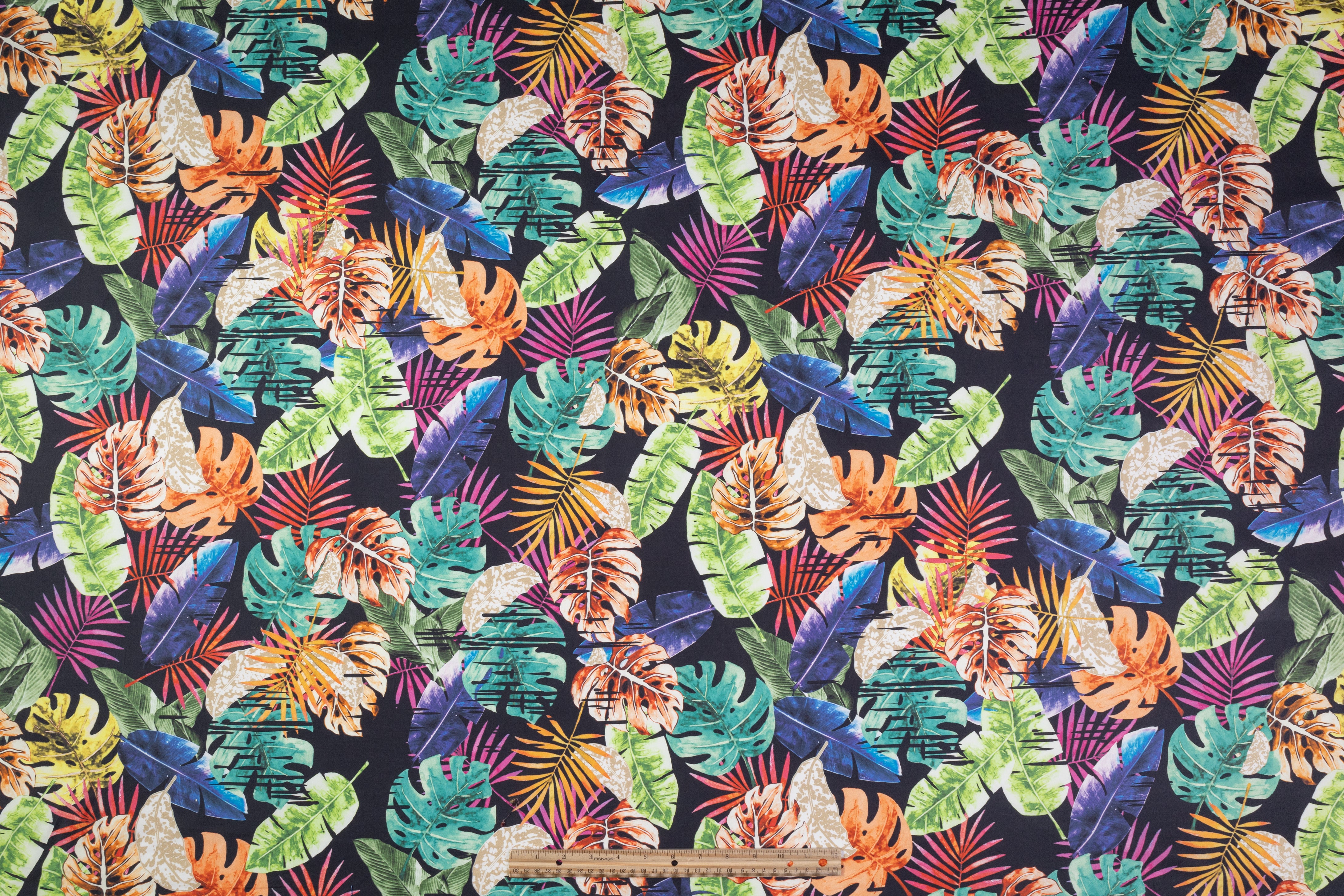 Tropical Italian Cotton Print - Multicolor