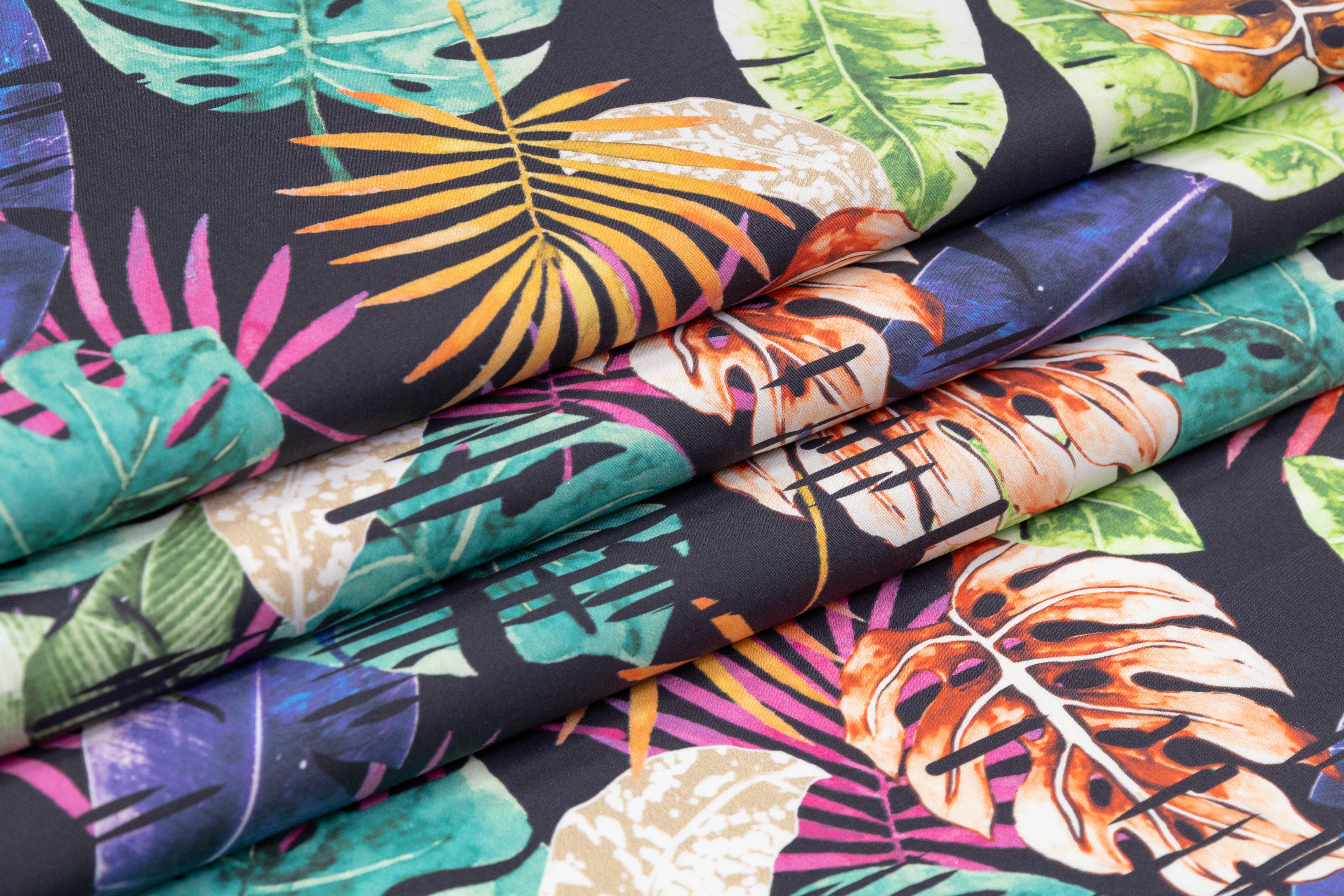 Tropical Italian Cotton Print - Multicolor