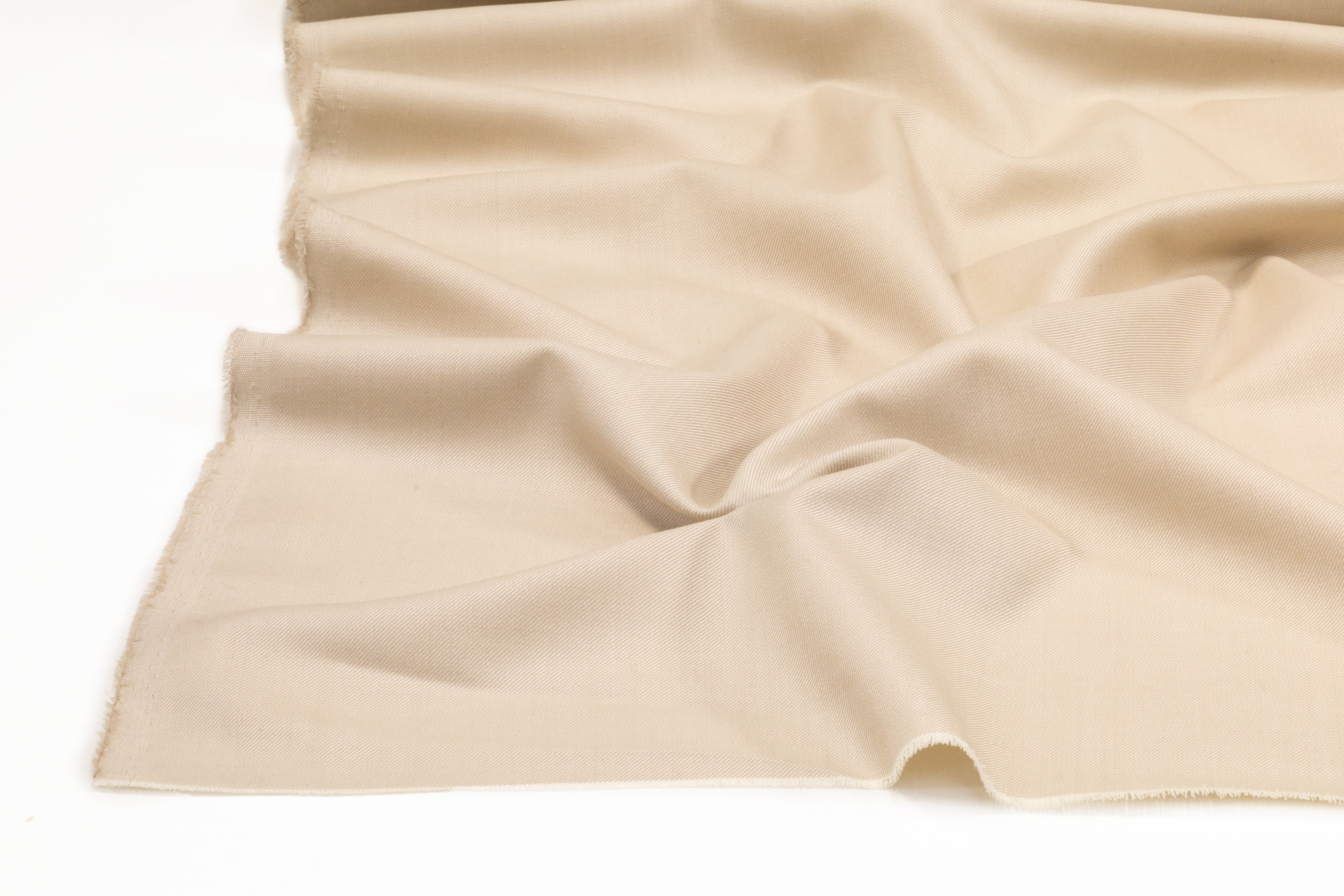 Italian Wool Gabardine - Stone