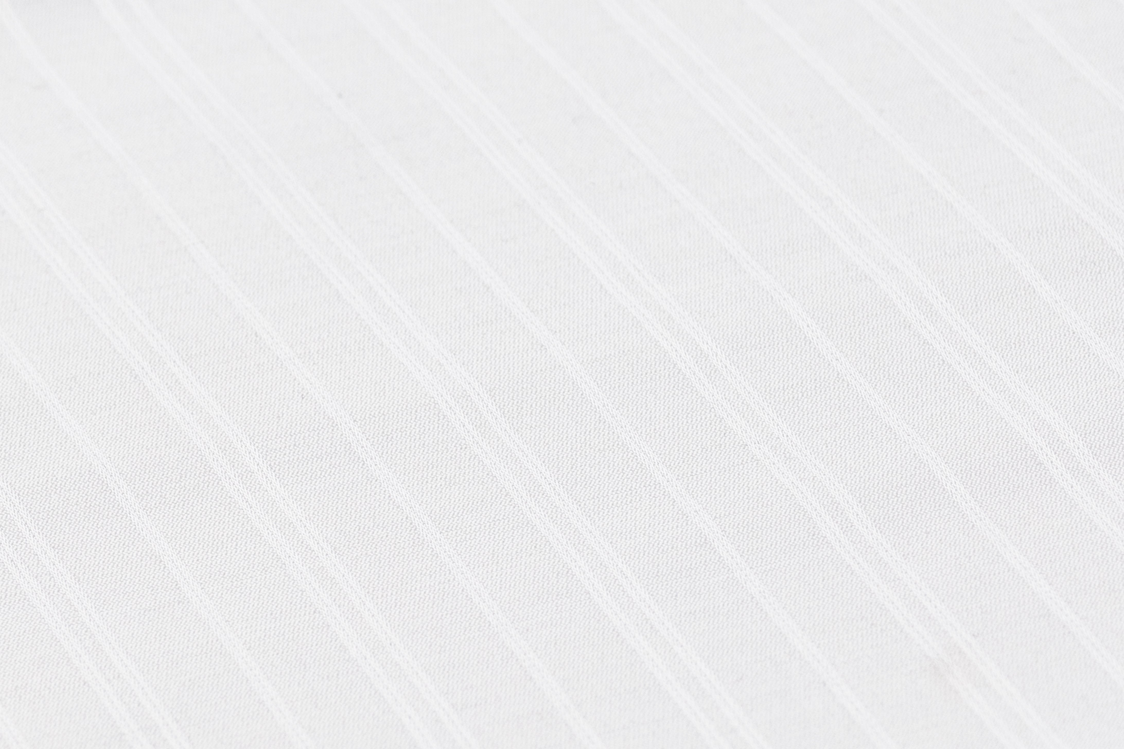 Striped Italian Wool Suiting - Gray / Silver