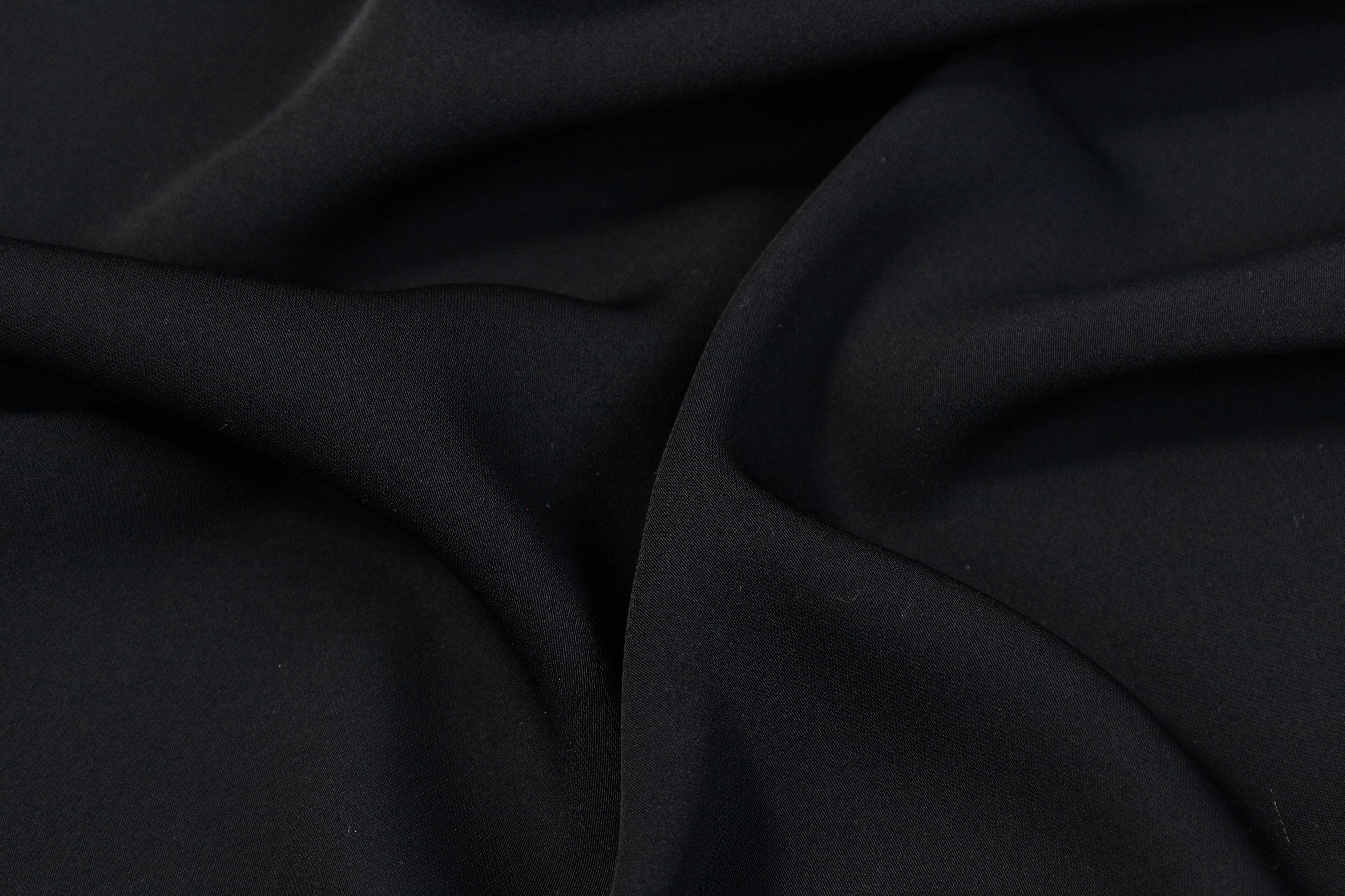 Luxe Italian Crepe - Black