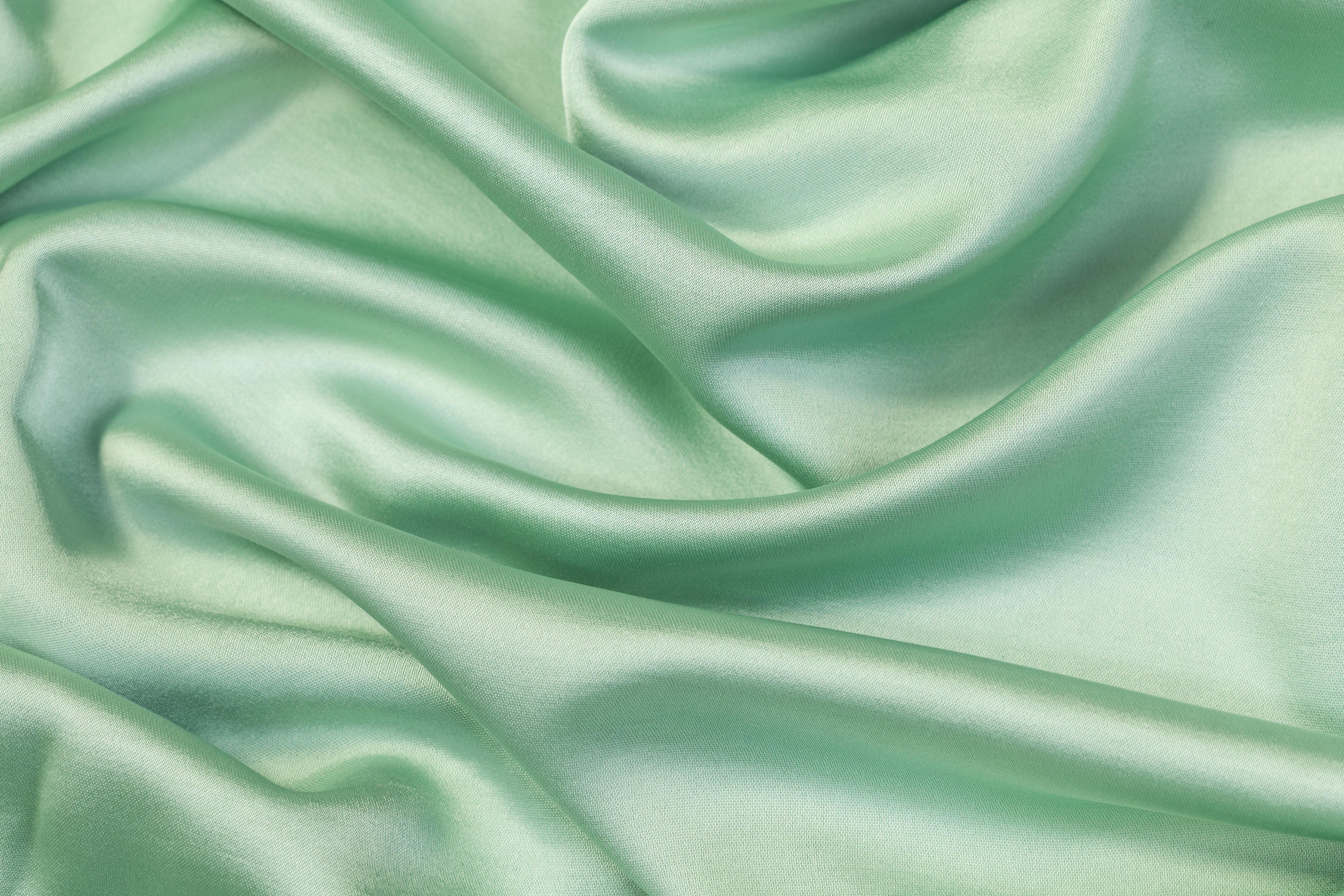 Luxe Italian Charmeuse - Summer Green