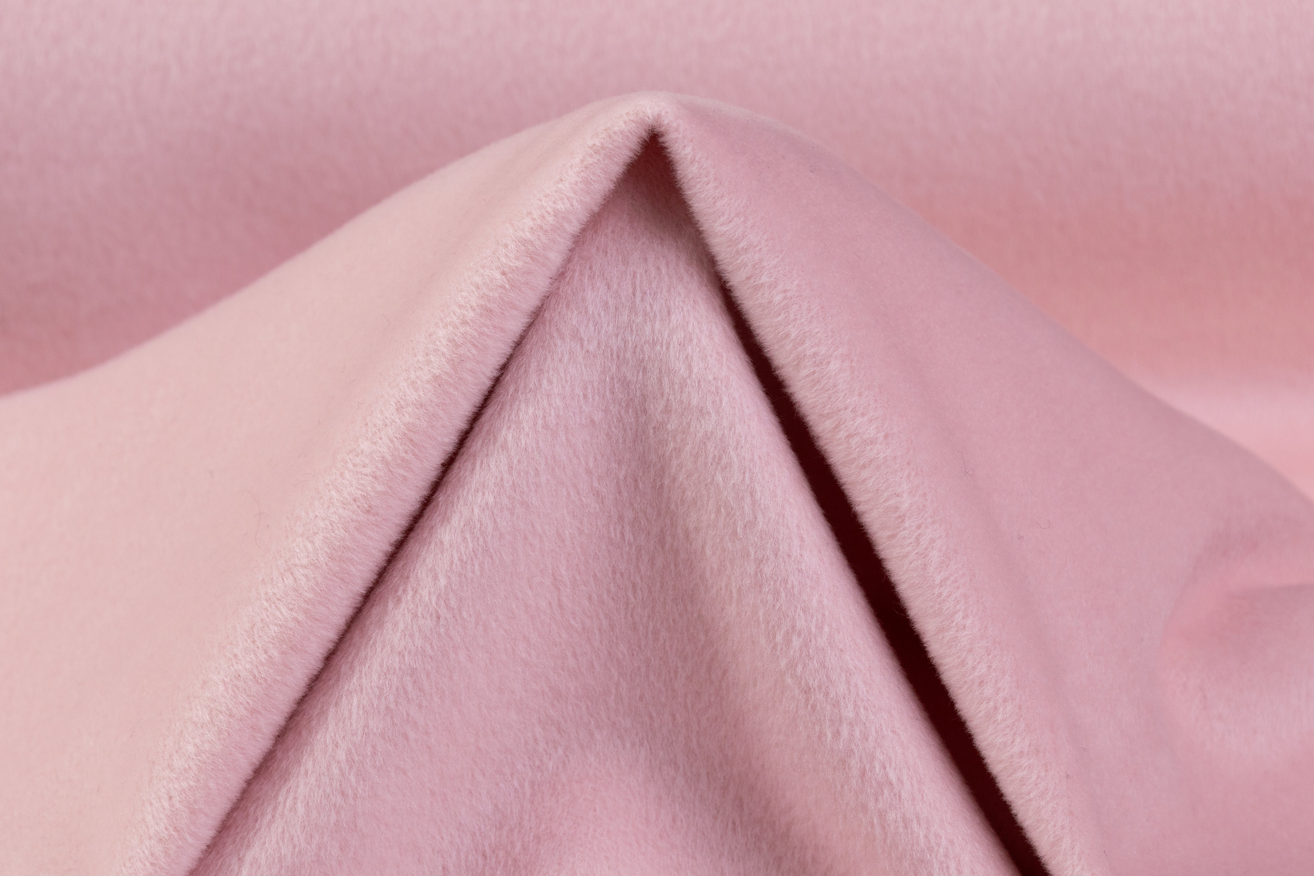 Piacenza - Italian Wool Cashmere Coating - Pink