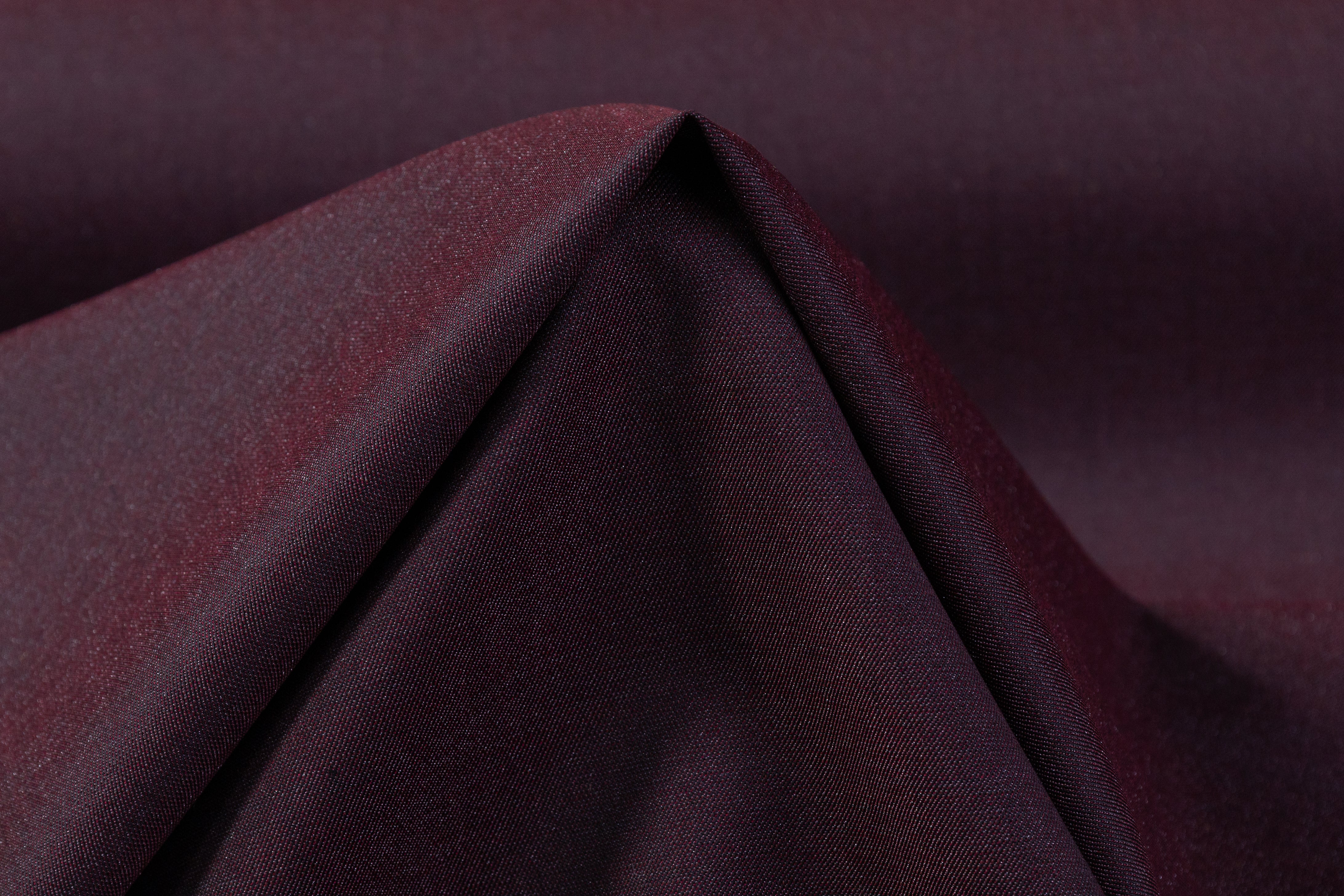 Guabello - Italian Wool Blend Suiting - Burgundy