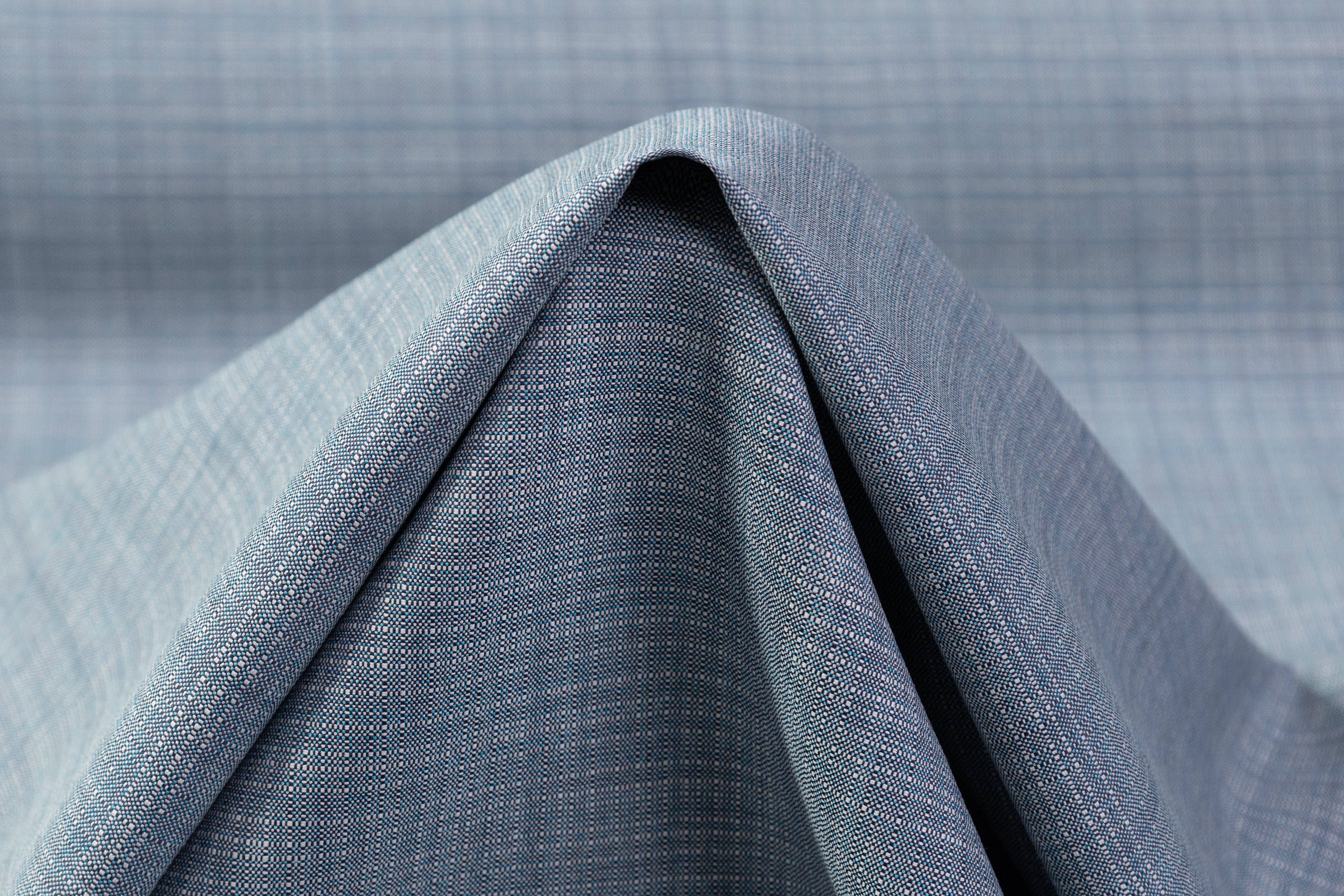 Italian Wool Suiting - Blue