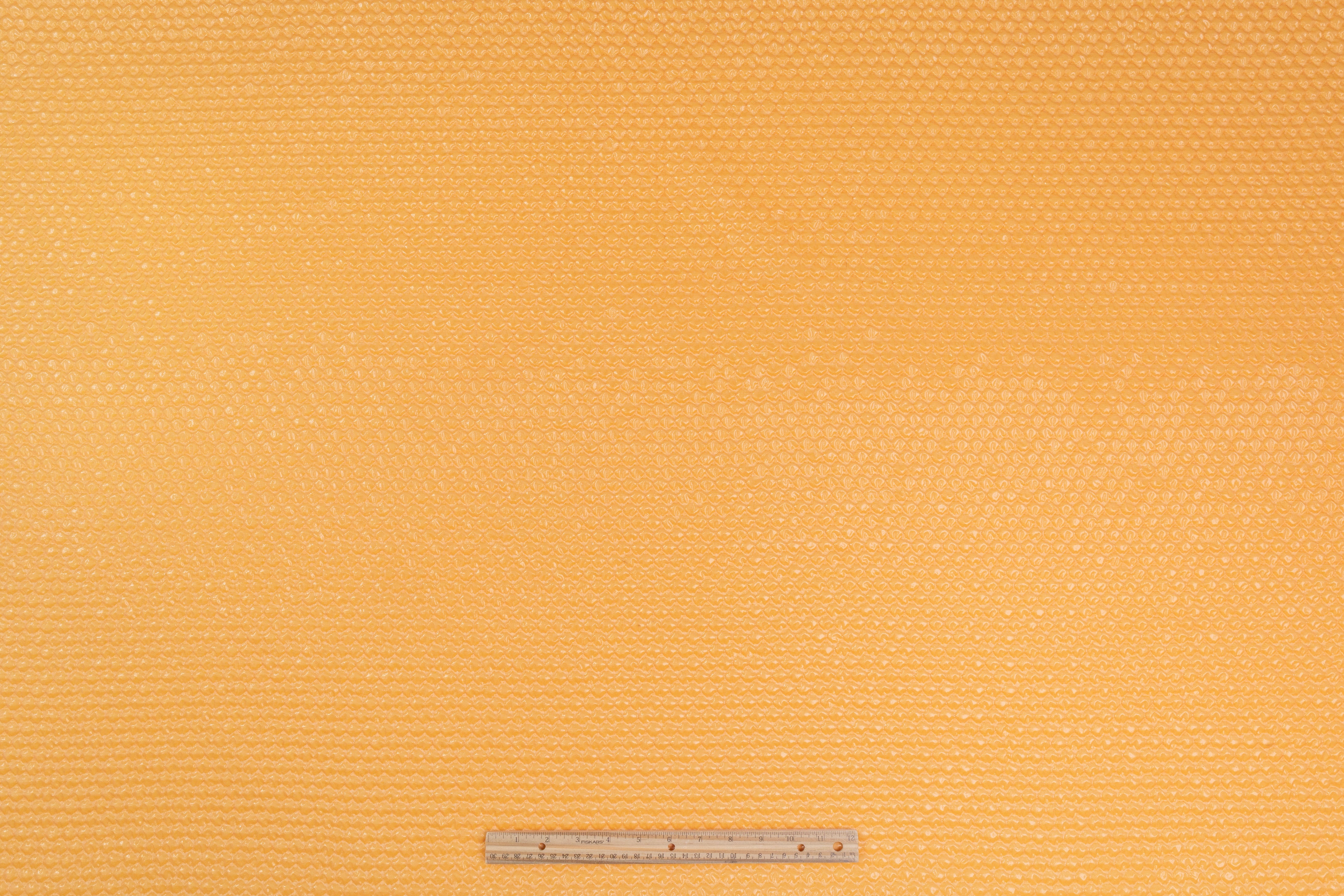 Metallic Italian Silk Blend Novelty Organza - Orange