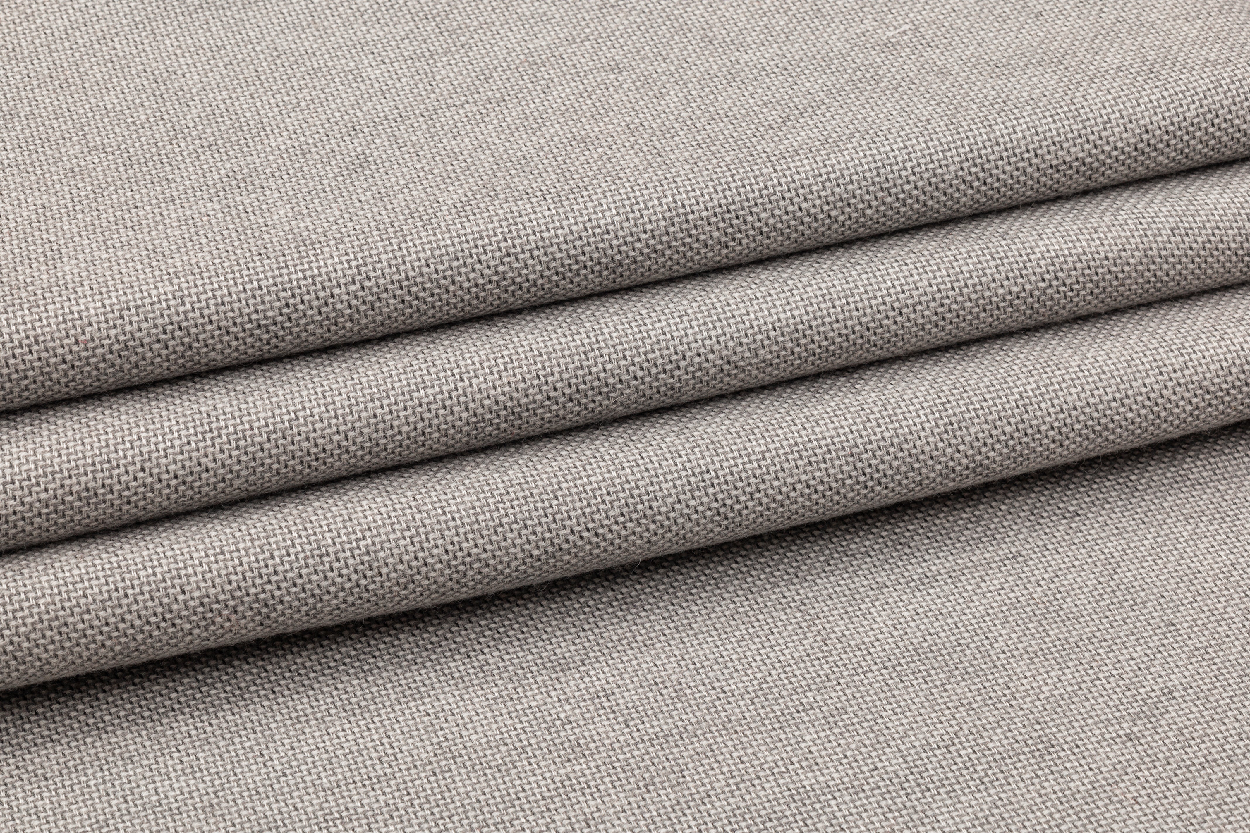Italian Silk and Wool Coating - Gray