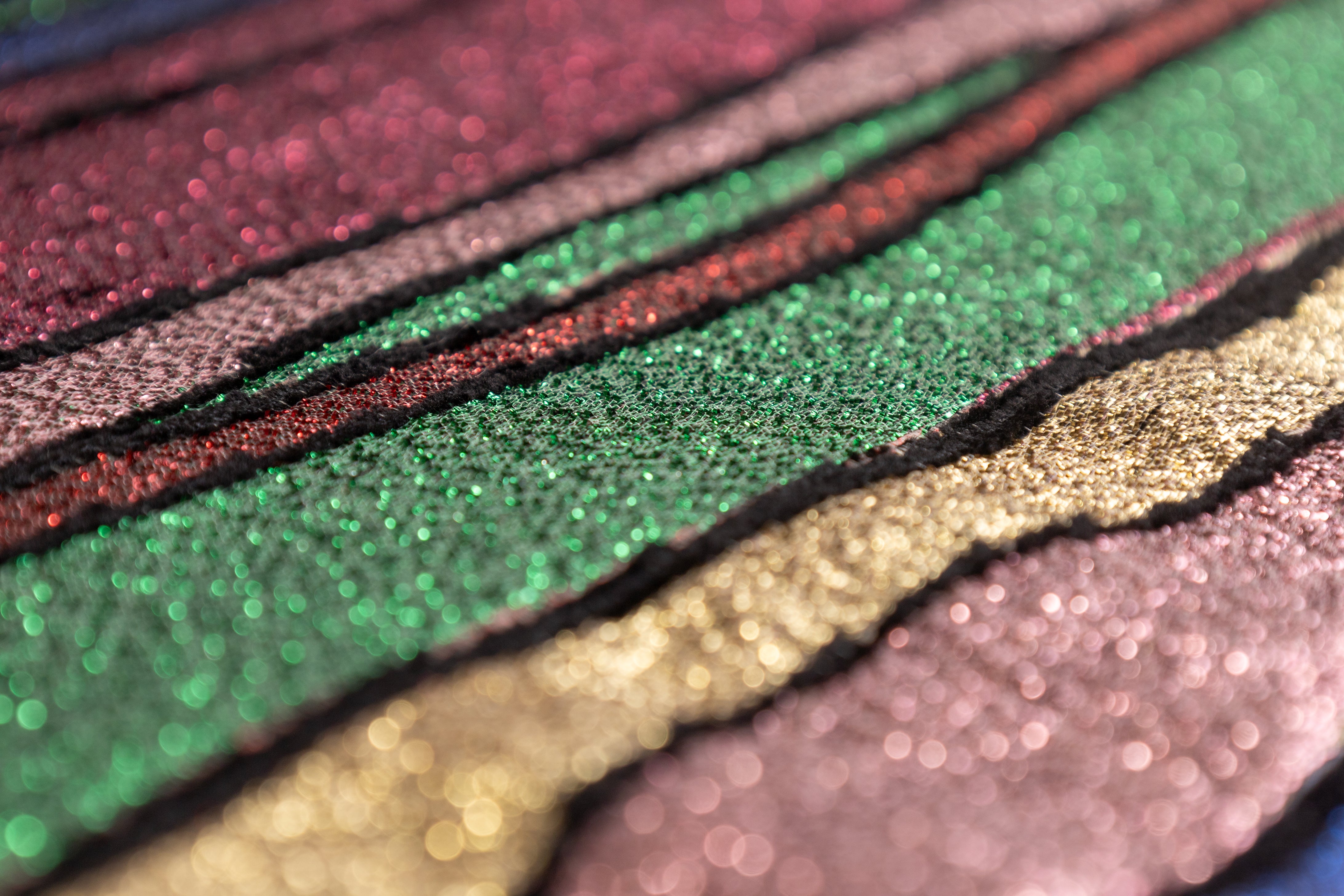 Metallic Italian Silk Blend Chenille Brocade - Multicolor