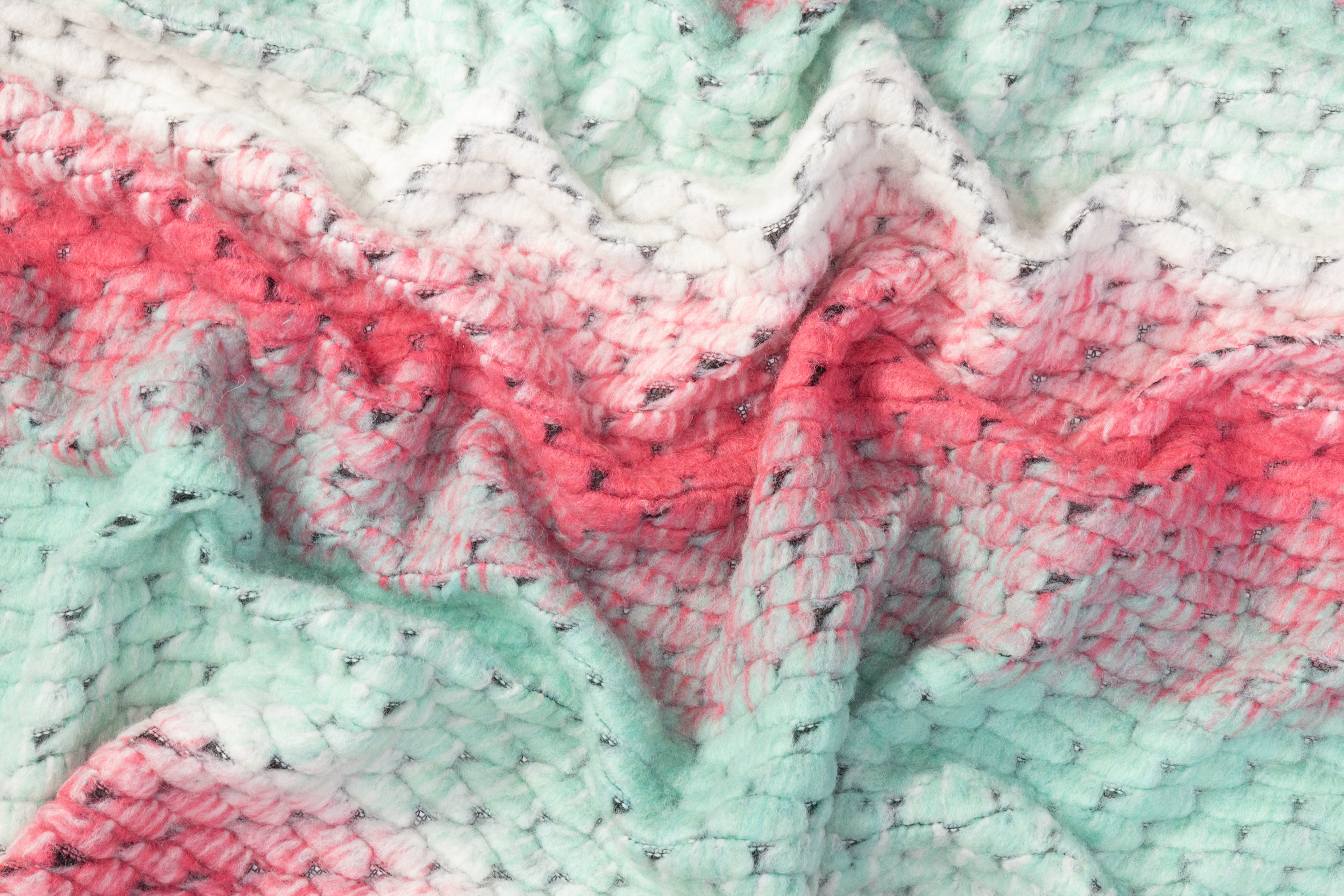 Italian Boiled Wool - Multicolor