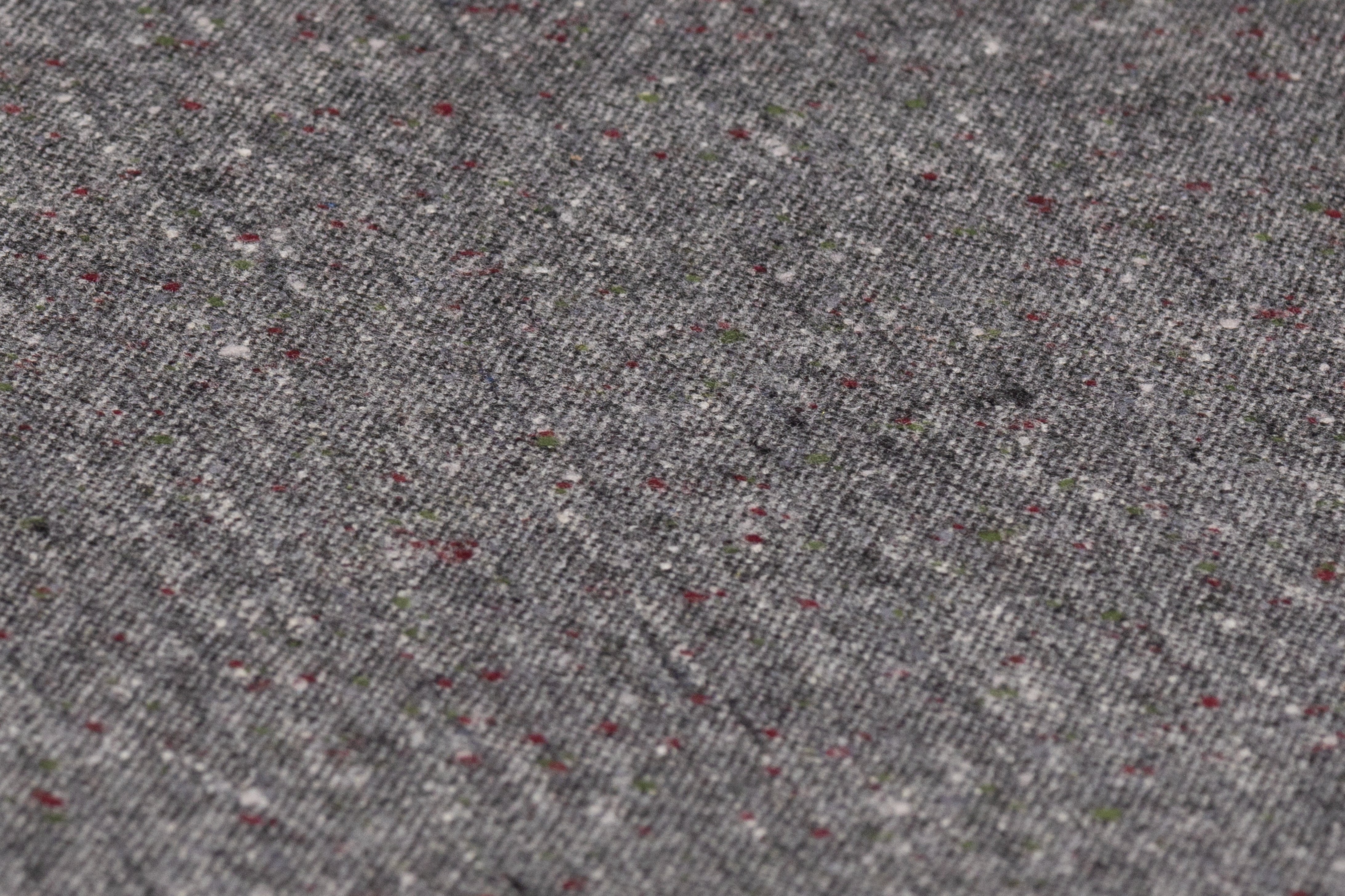 Speckled Italian Wool Suiting - Gray