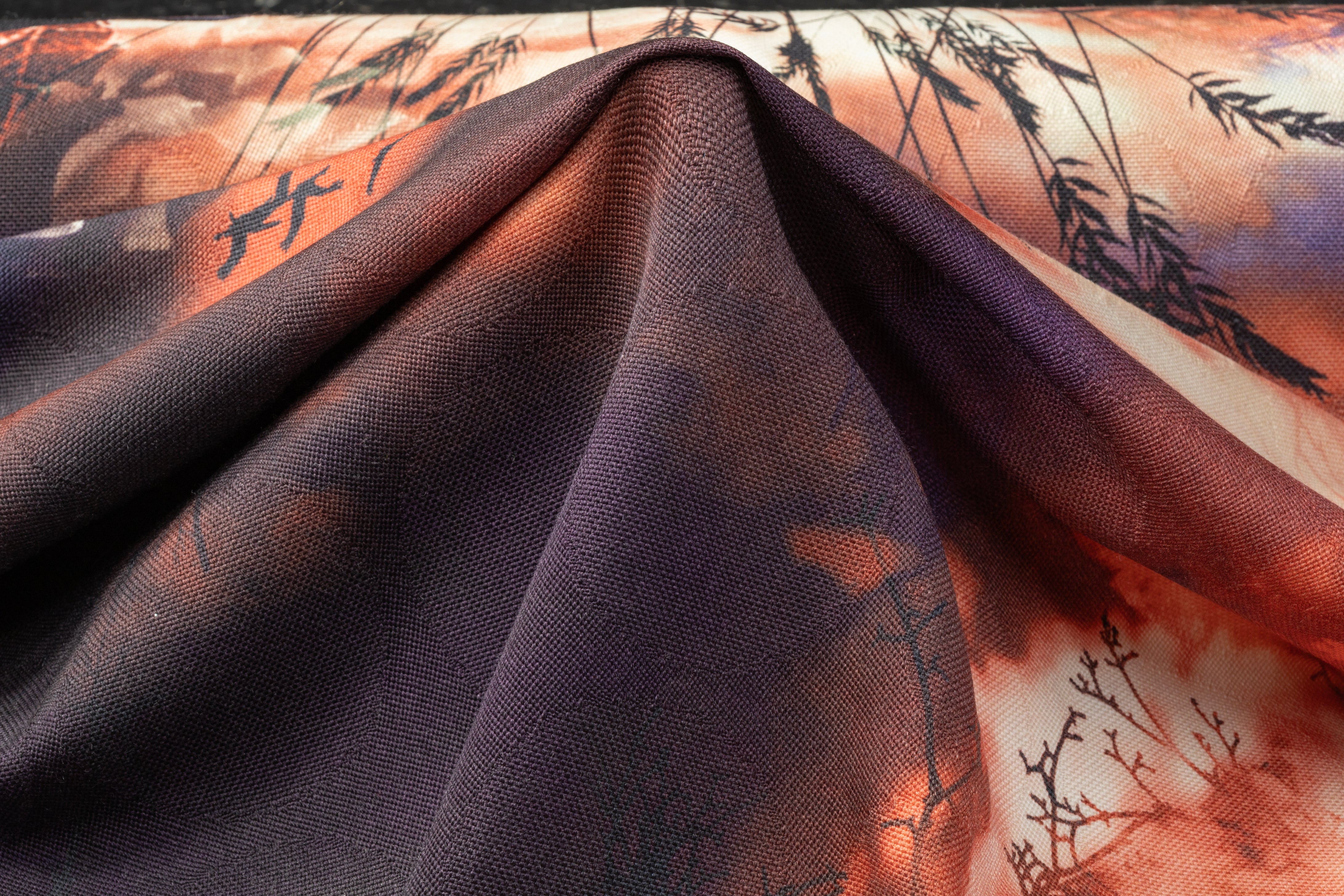 Floral Printed Italian Wool - Multicolor