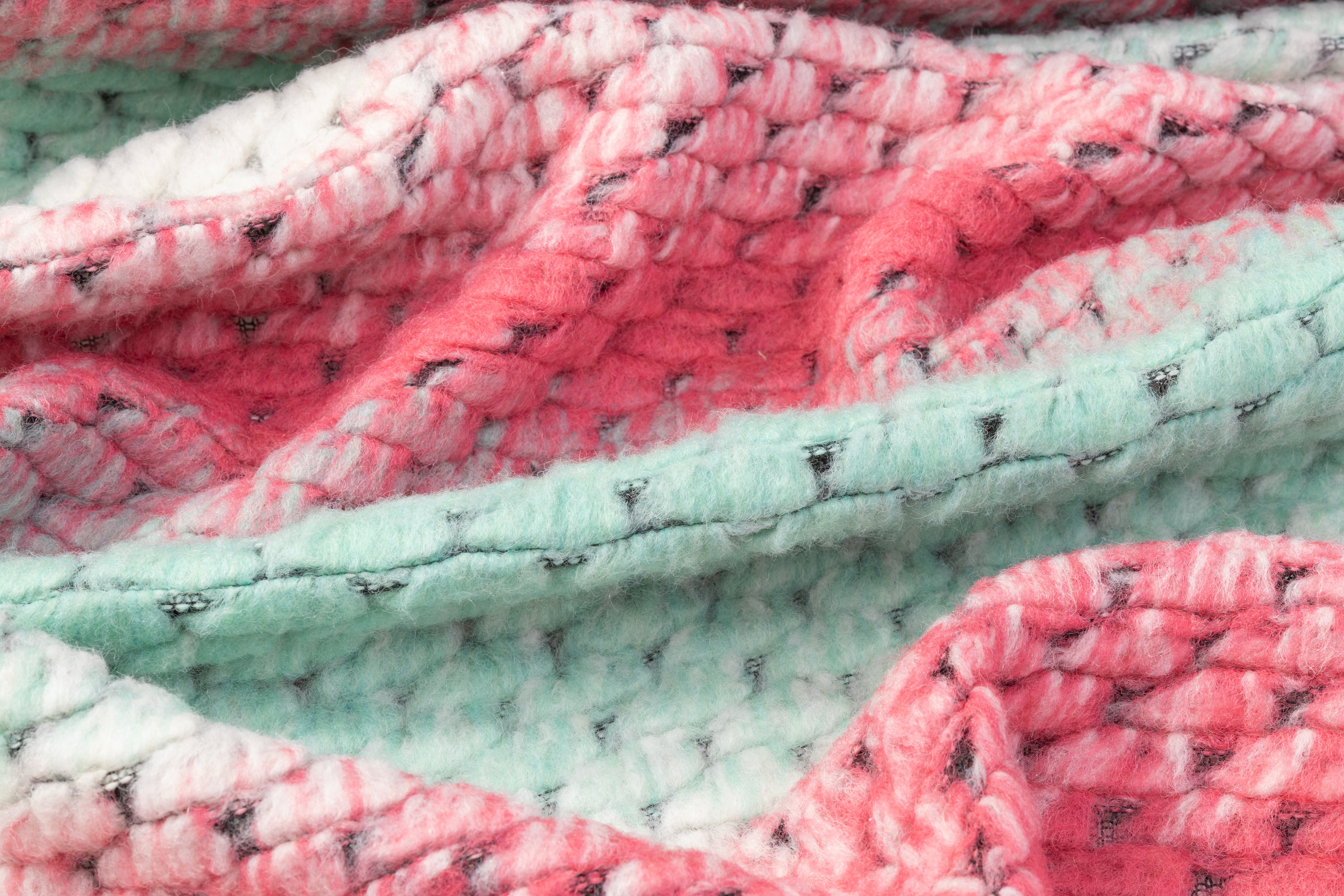 Italian Boiled Wool - Multicolor