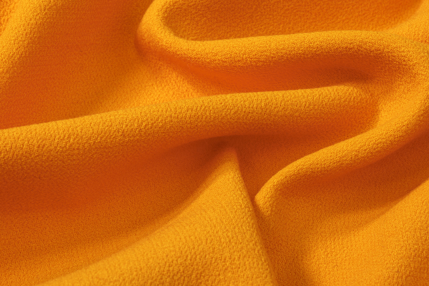 Double-Faced Wool Crepe - Mustard Yellow