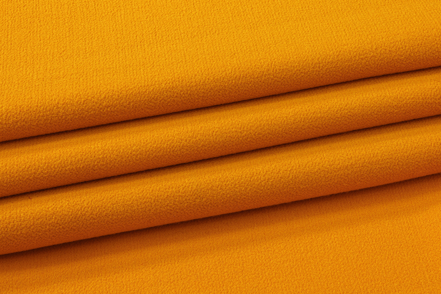 Double-Faced Wool Crepe - Mustard Yellow
