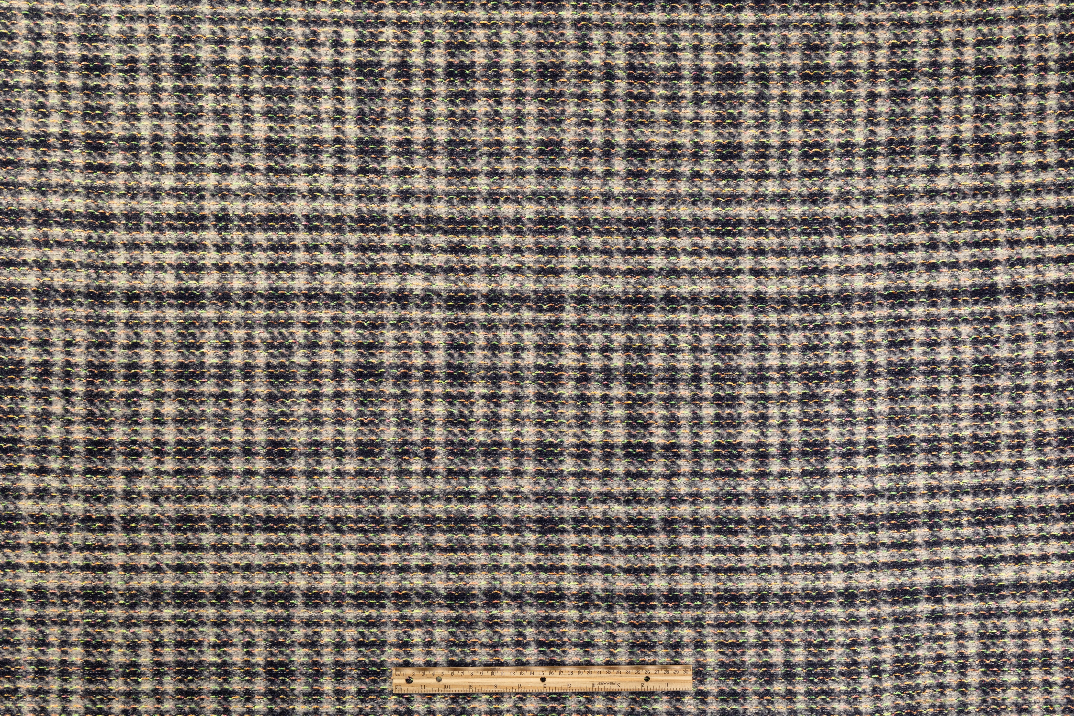Italian Boiled Wool Tweed - Multicolor