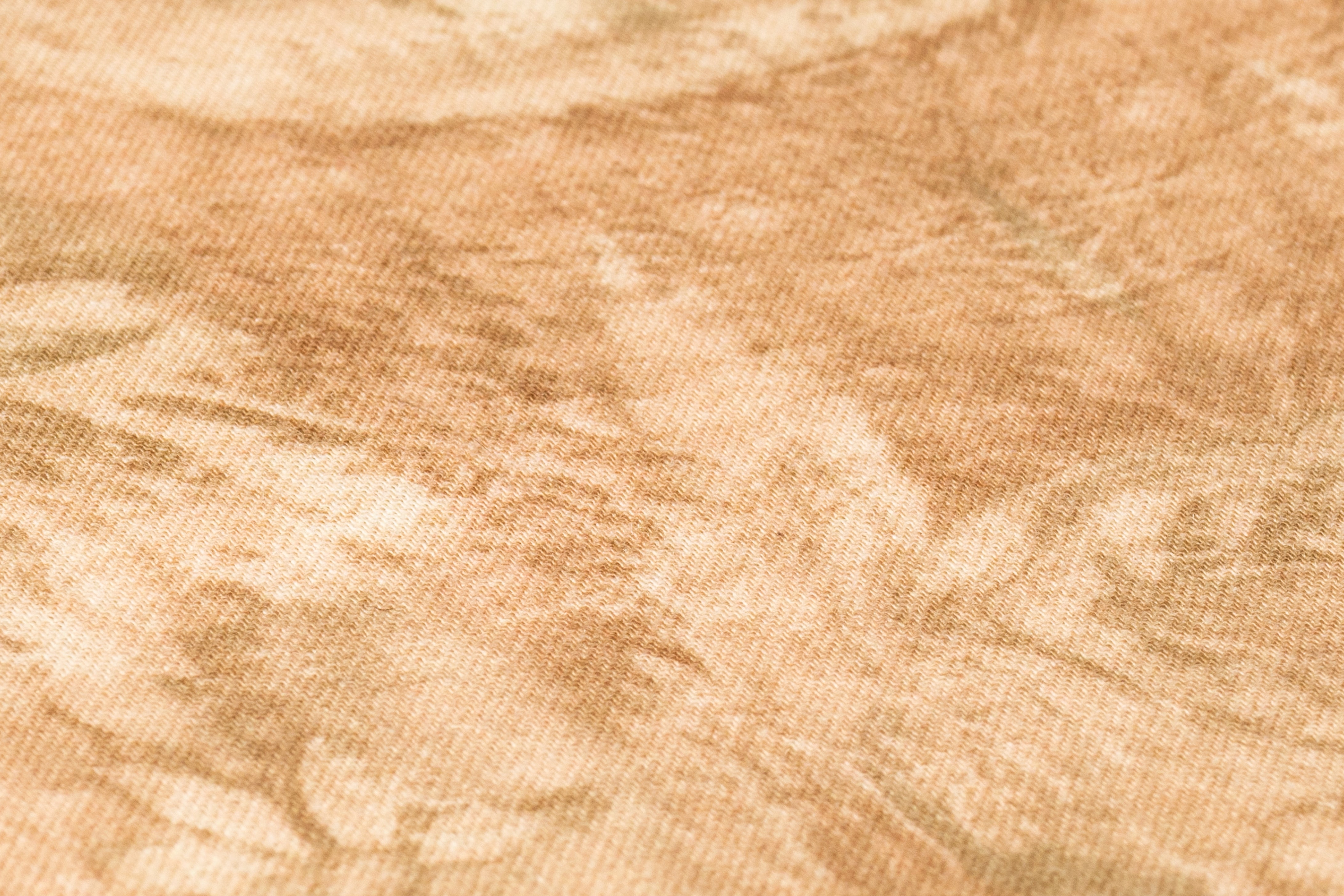 Printed Italian Wool Challis - Beige