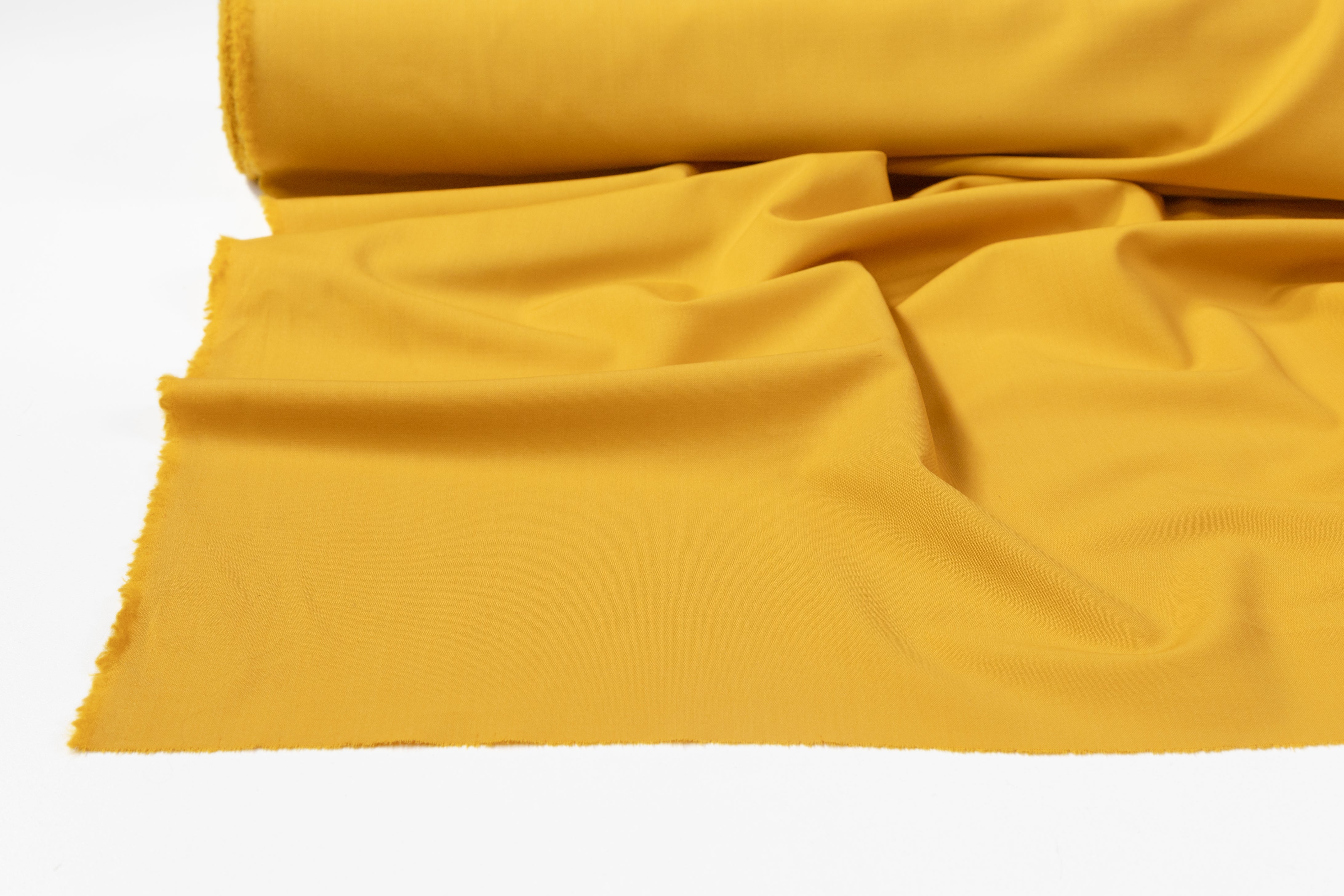 Italian Stretch Wool Suiting - Yellow